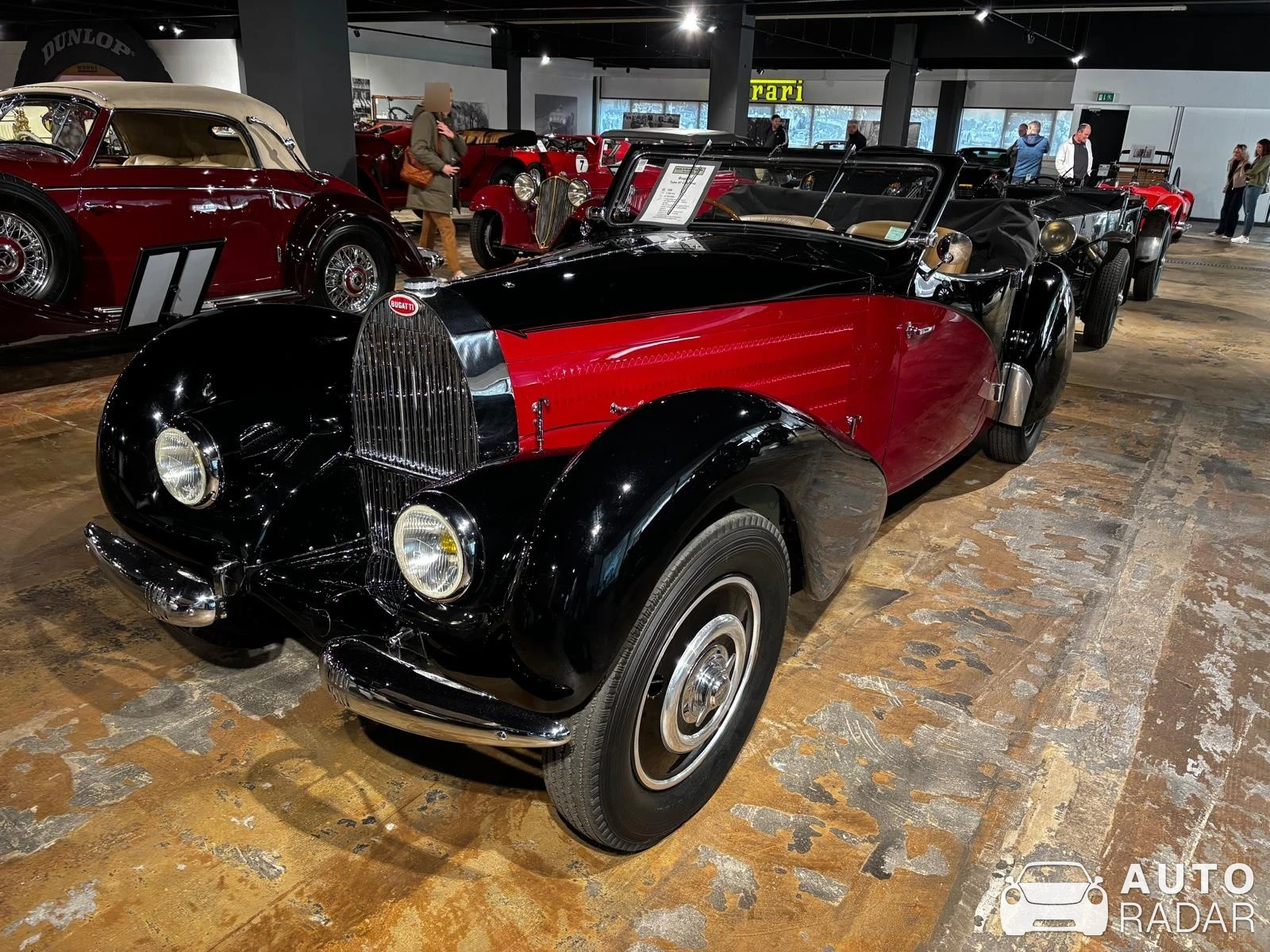 Bugatti Type 57 Roadster Grand Raid Gangloff spotted in Druten