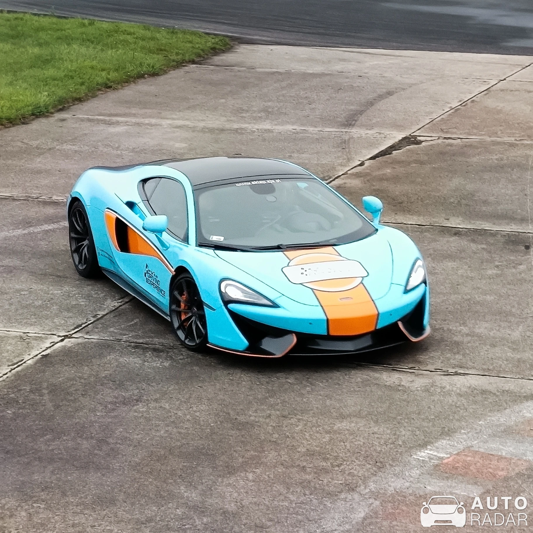 McLaren 570S spotted in Osła, Poland