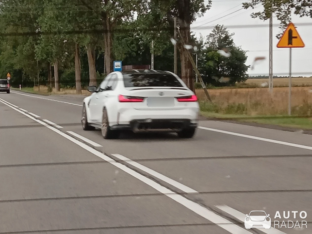 BMW M3 G80 CS spotted in Gumniska Wielkie, Poland