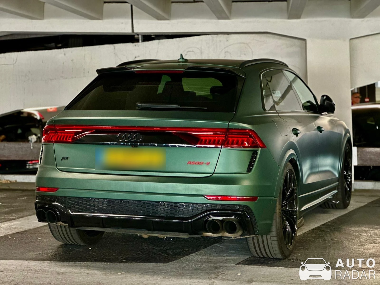 Audi ABT RS Q8-S spotted in Rotterdam