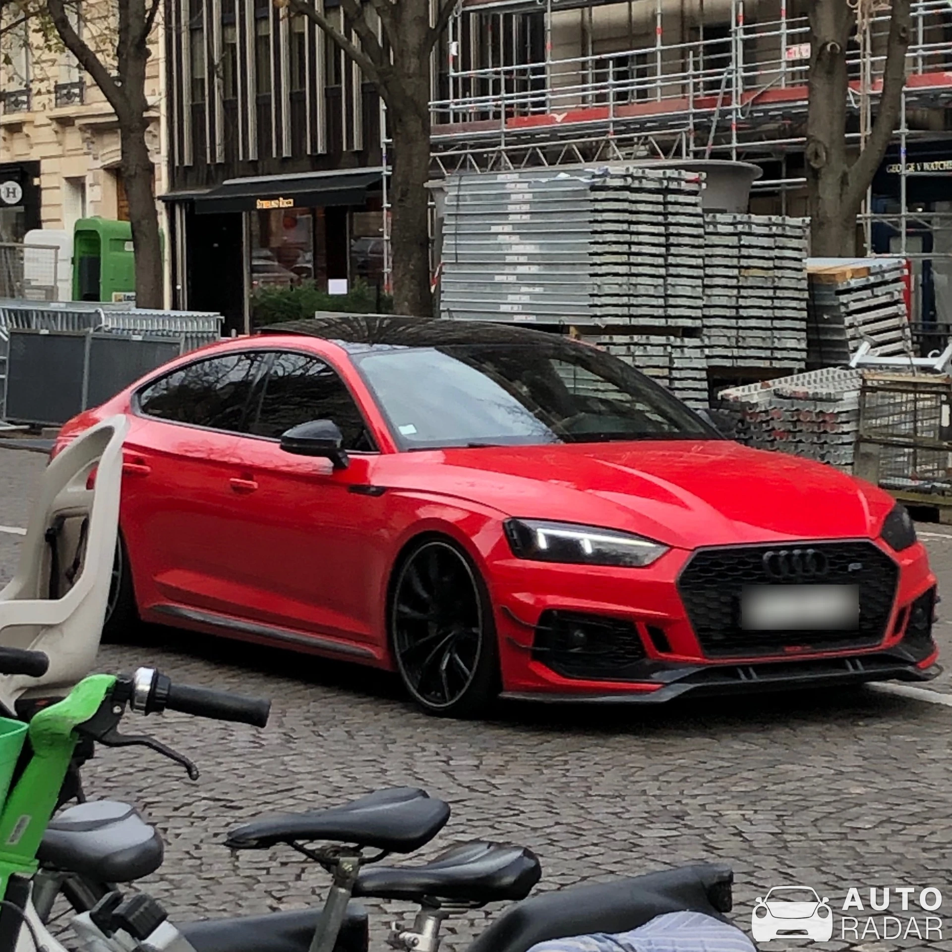 Audi ABT RS5-R B9 Sportback spotted in Paris, France
