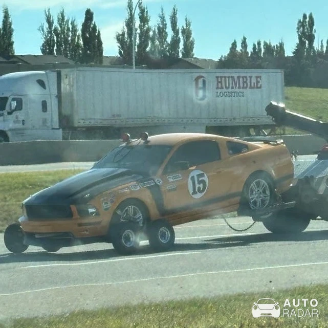 Ford Mustang GT spotted in Calgary, Canada