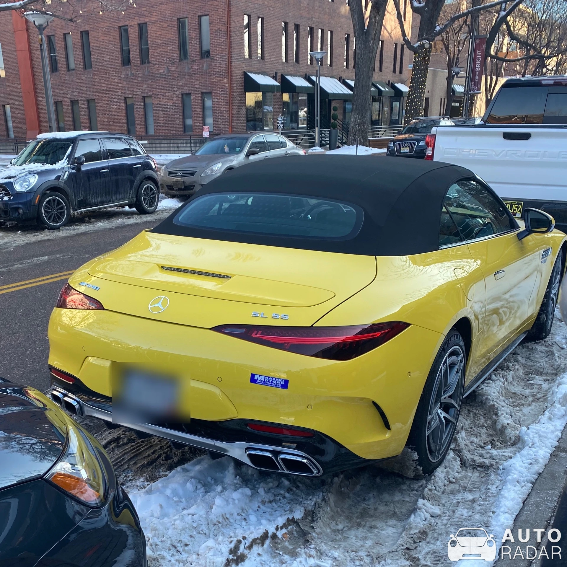 Mercedes-AMG SL 55 R232 spotted in Denver, United States