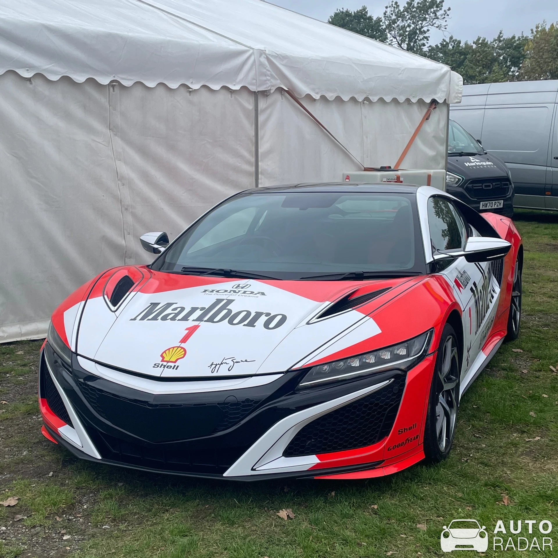 Honda NSX spotted in West Kingsdown, United Kingdom