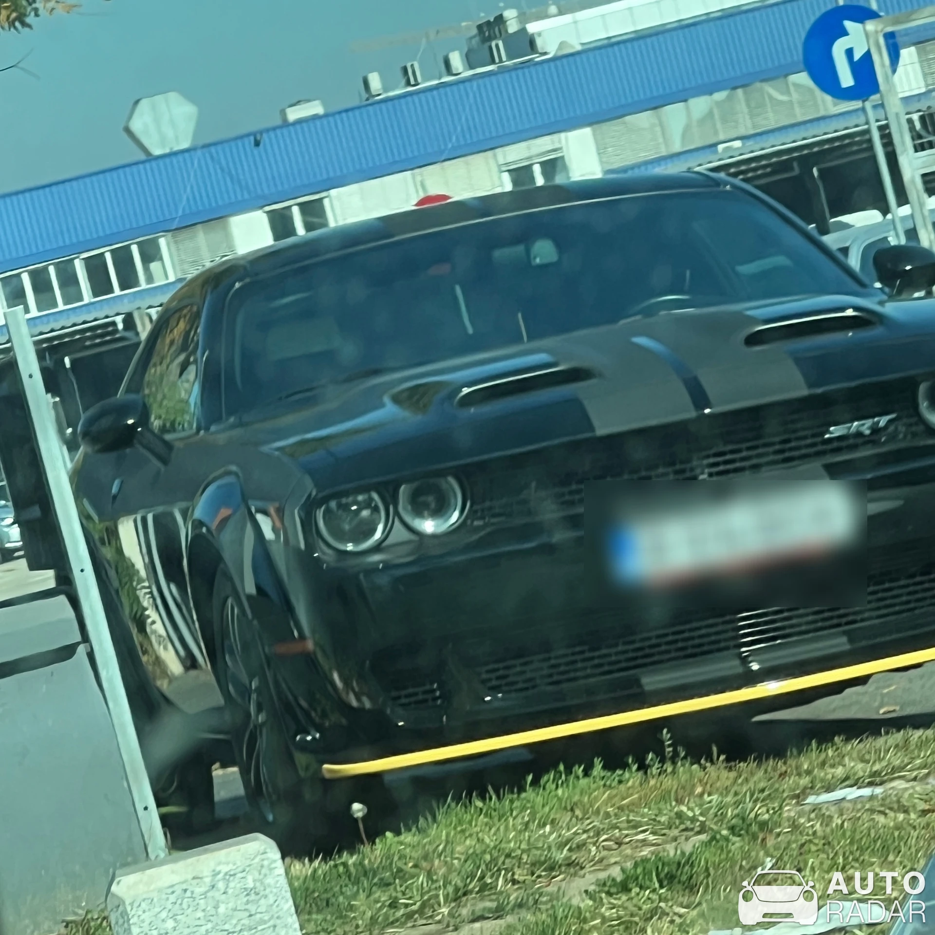Dodge Challenger SRT Hellcat spotted in București, Romania
