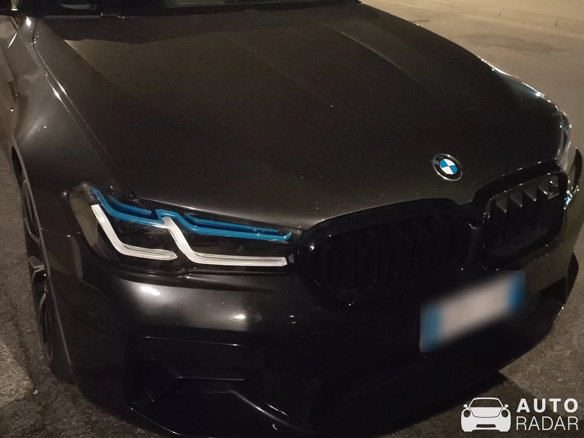 BMW M5 F90 Competition spotted in Ladispoli, Italy