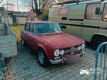 Alfa Romeo Giulia Super 1600 spotted in Frankfurt am Main