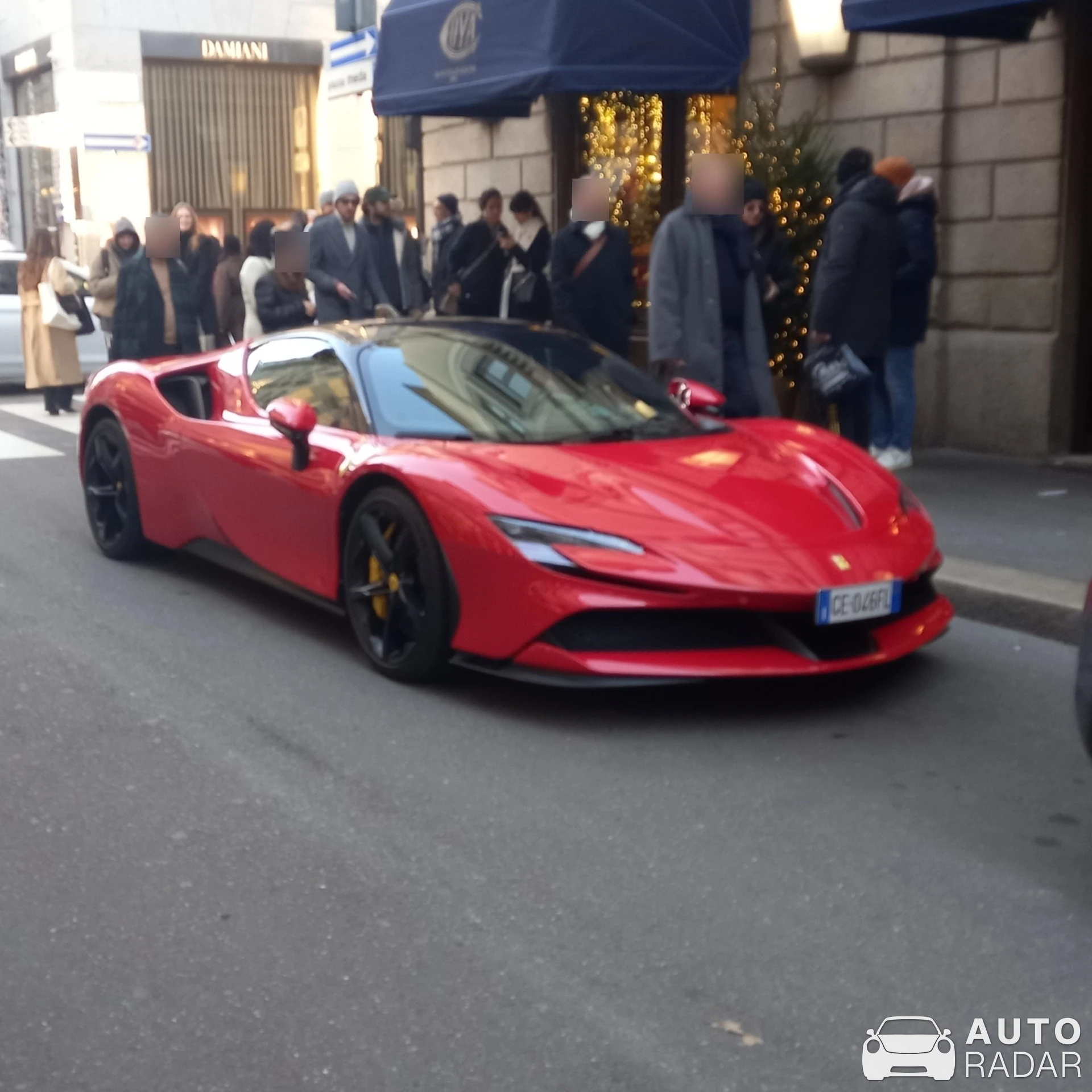 Ferrari SF90 Stradale spotted in Milan, Italy