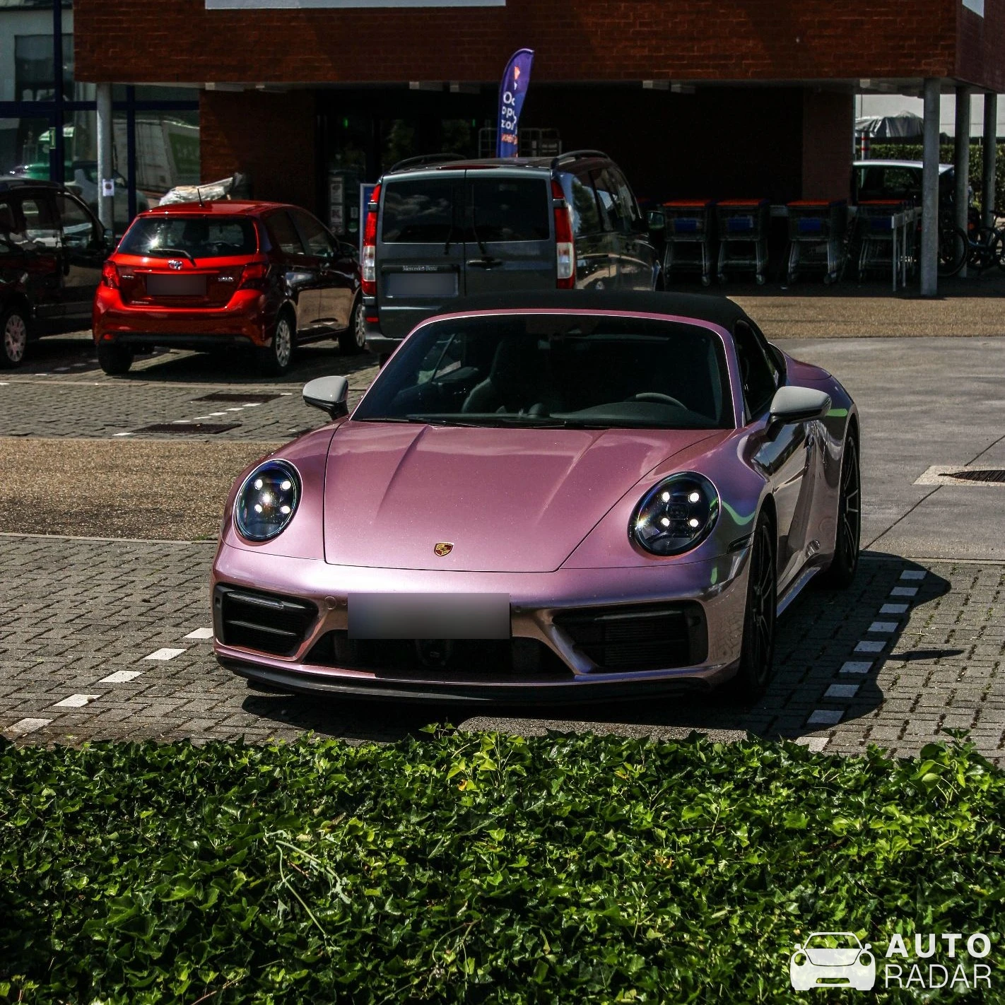 Porsche 992 Carrera GTS Cabriolet MkI spotted in Brecht