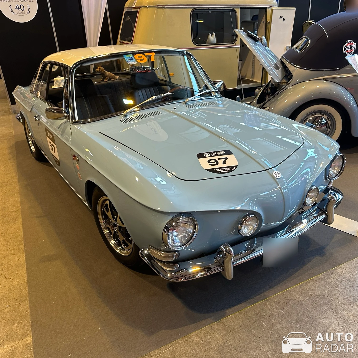 Volkswagen Type 34 Karmann-Ghia spotted in Luzern