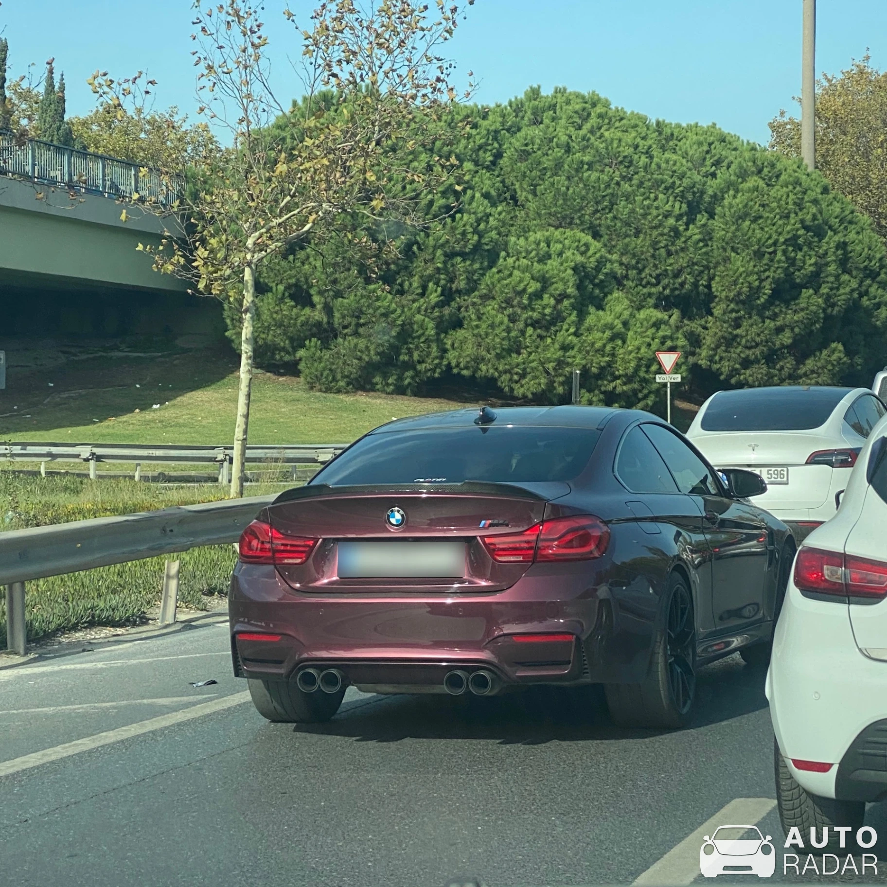 BMW M4 F82 Coupé Competition spotted in Beşiktaş, Türkiye