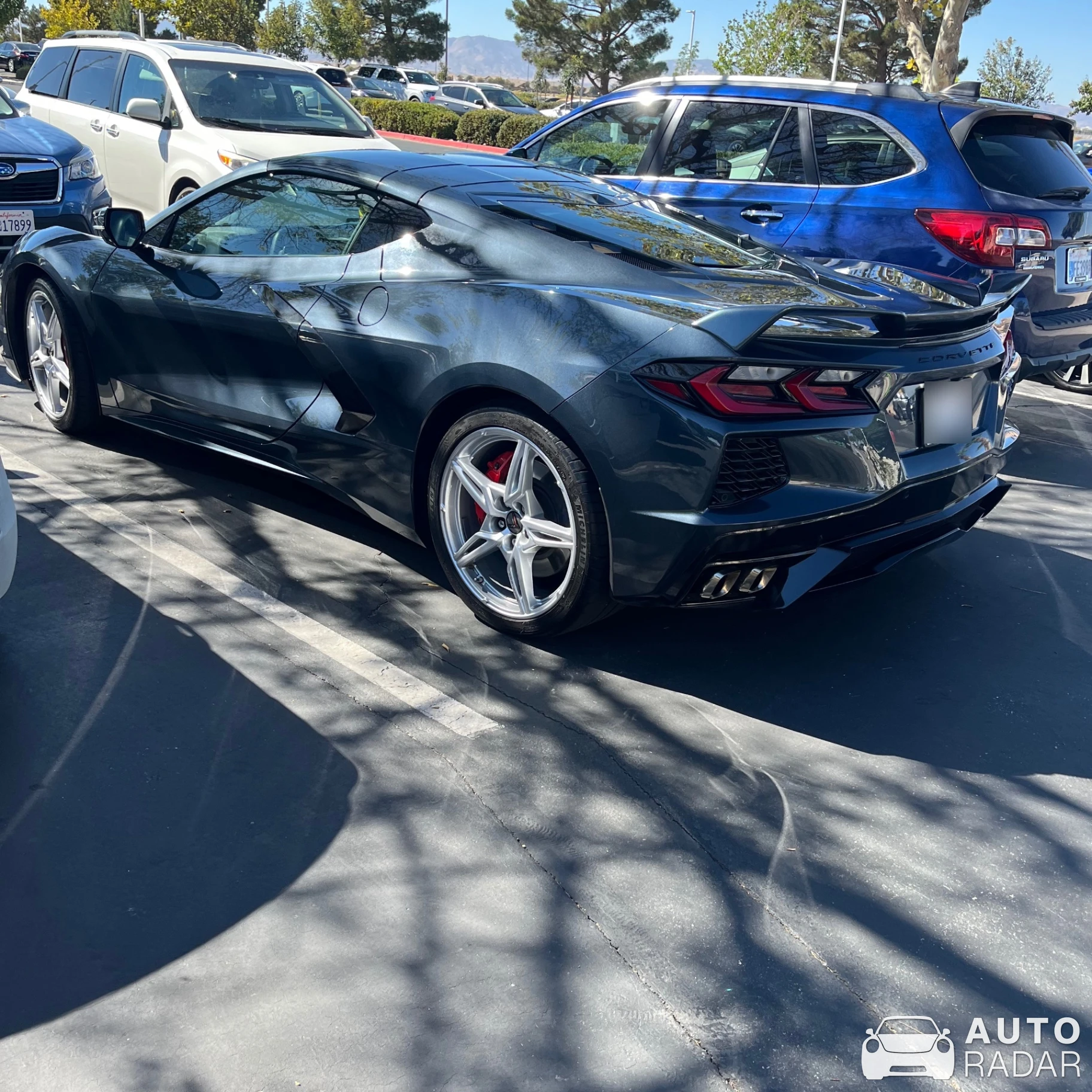 Chevrolet Corvette C8 spotted in Lancaster, United States