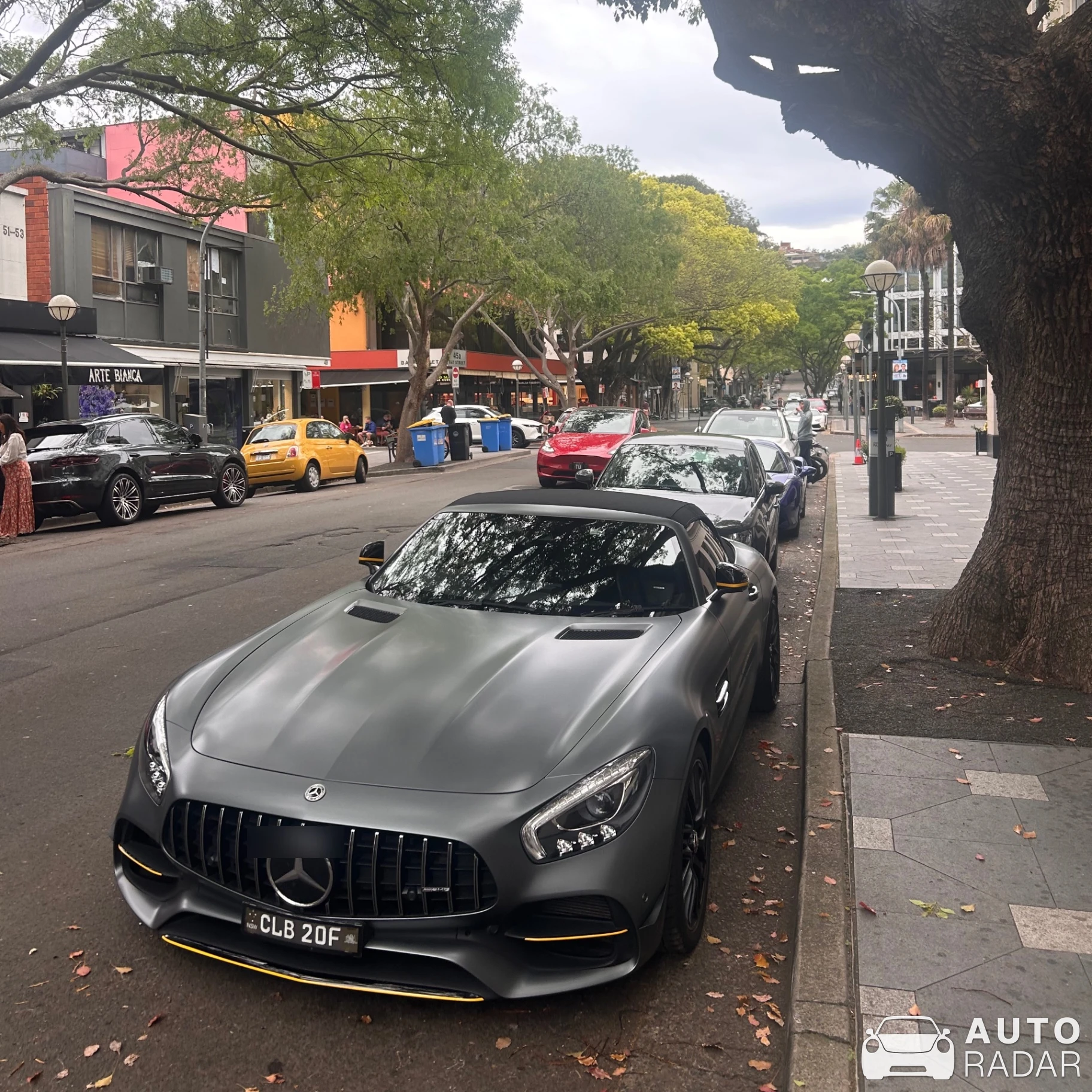 Mercedes-Benz GT Roadster R190 spotted in Double Bay
