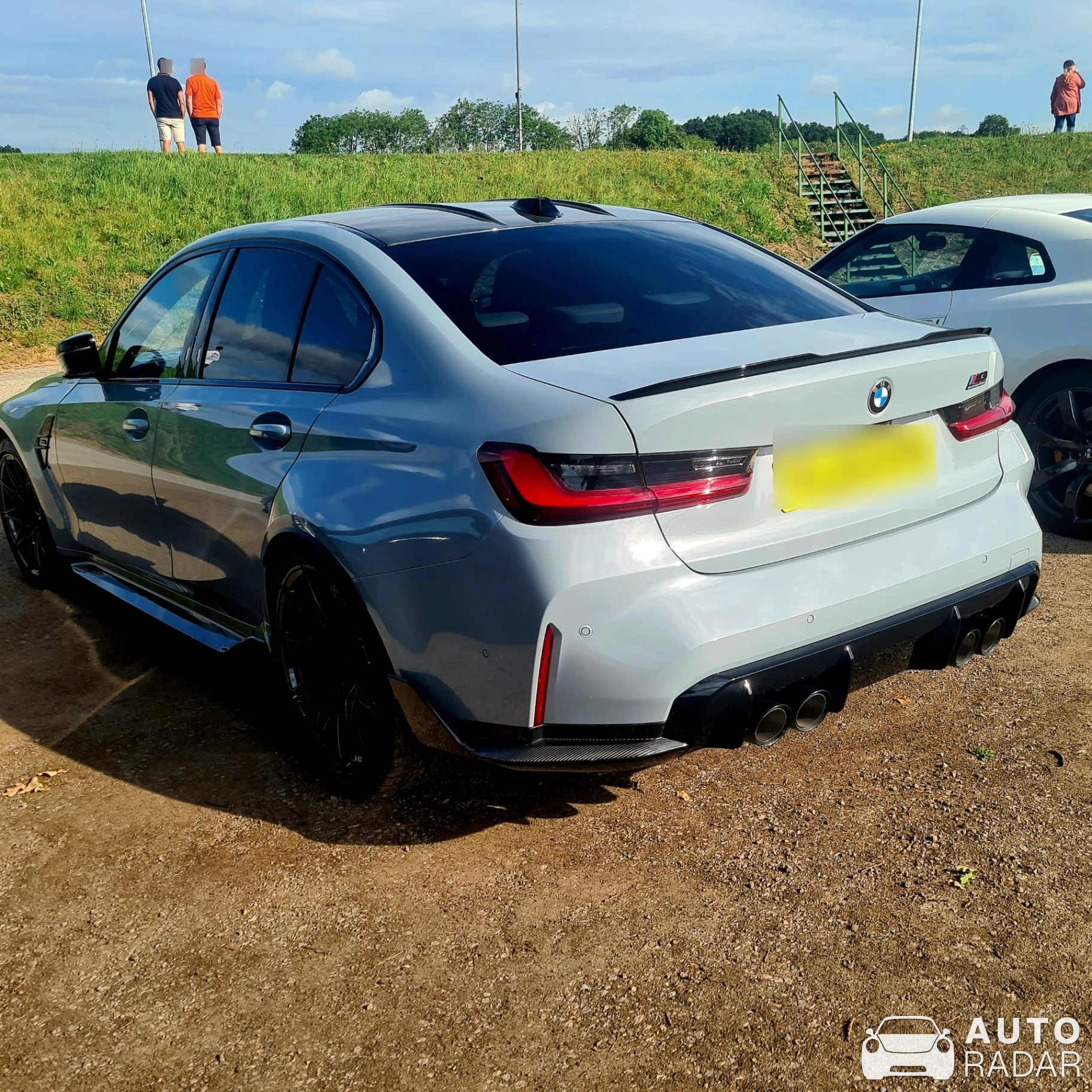 BMW M3 G80 Sedan Competition spotted in Leicestershire, United Kingdom