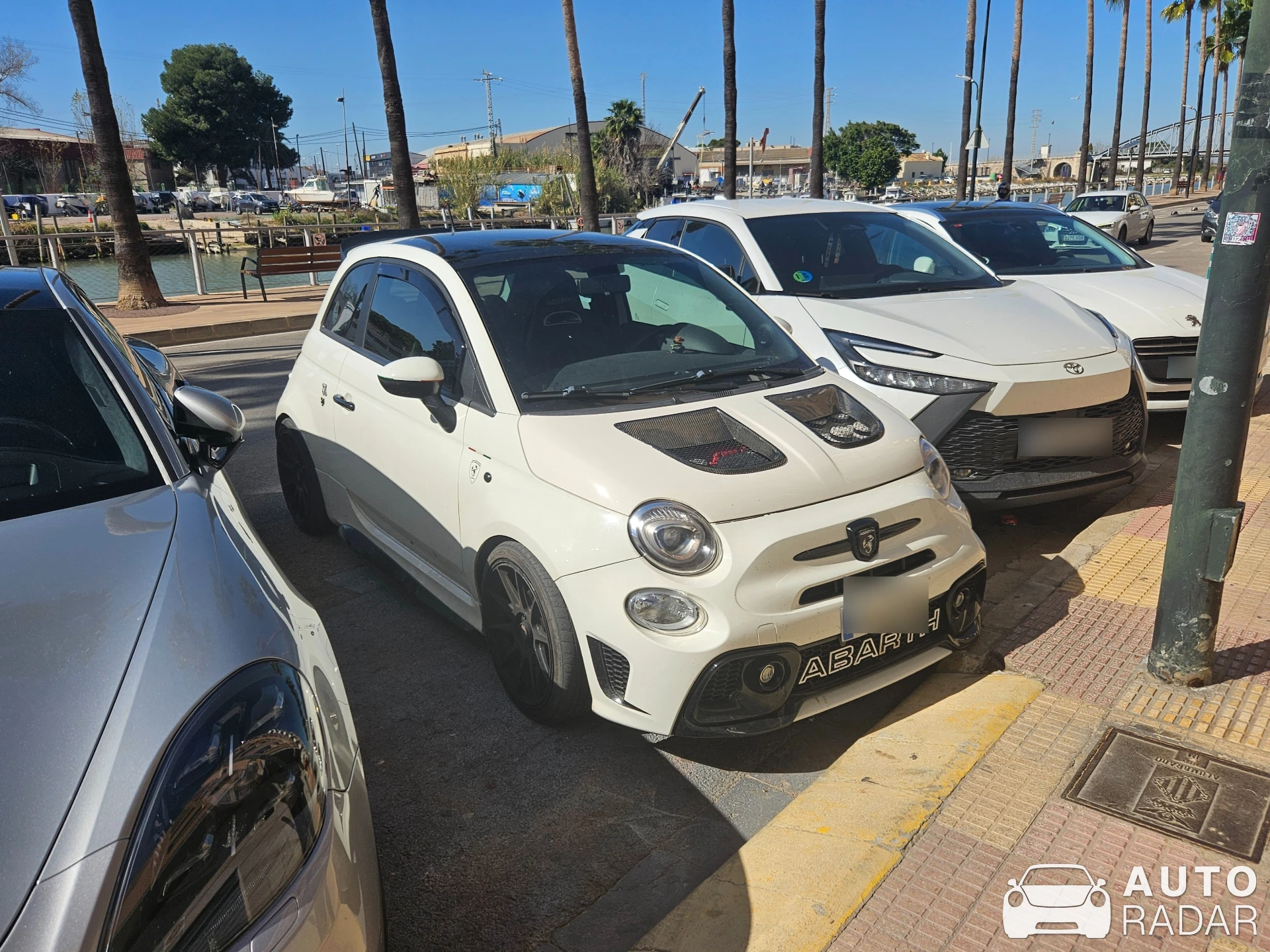 Abarth 595 Esseesse spotted in Cullera