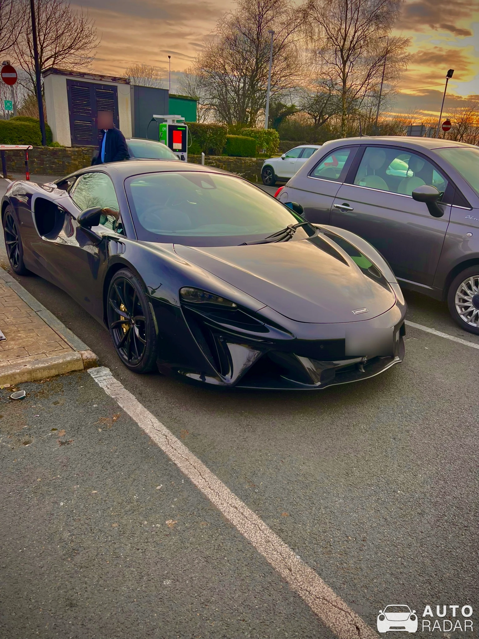 McLaren Artura spotted in Cesana Torinese