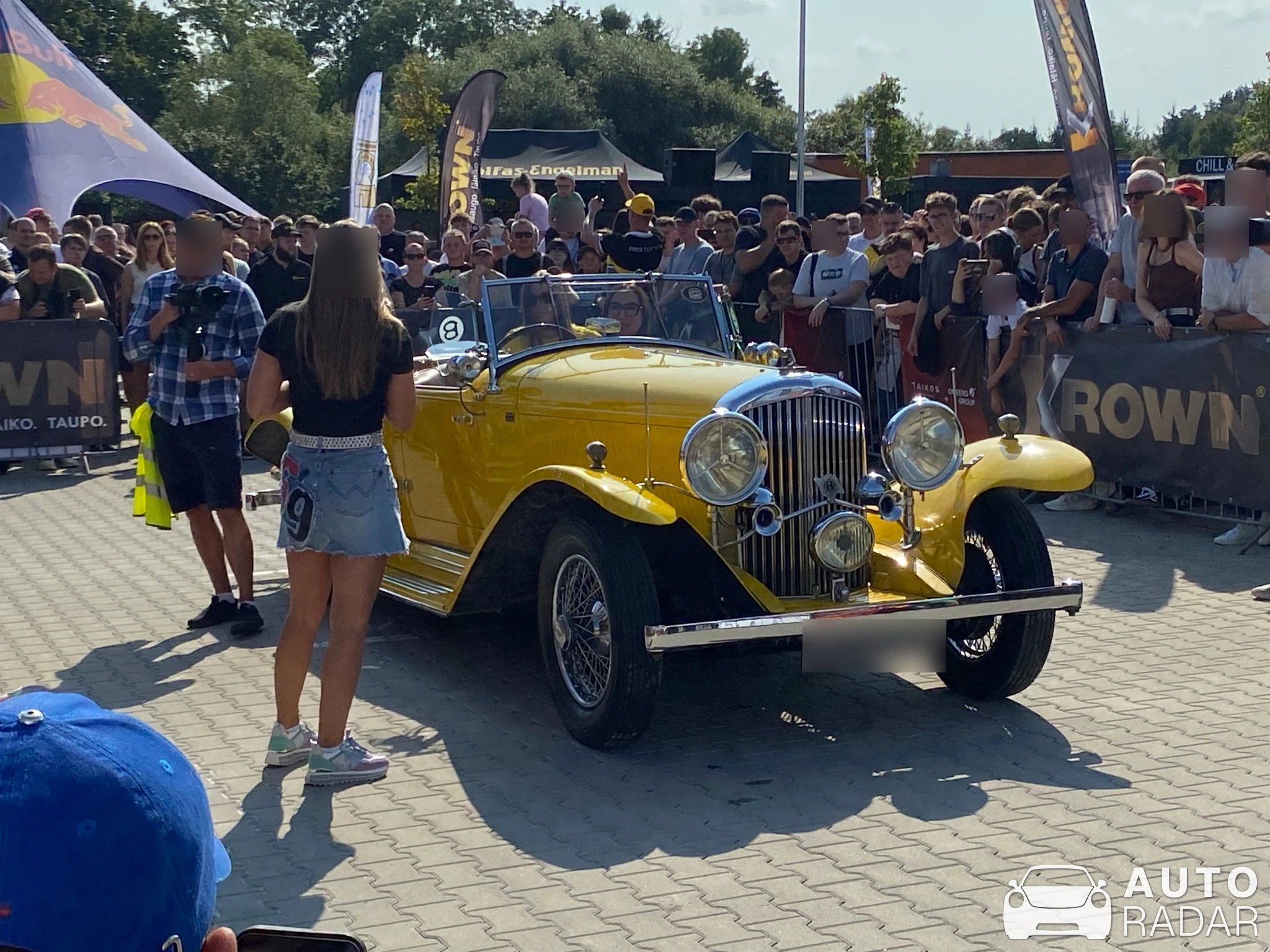 Bentley 4 1/4 Litre Torpédo Sportsman spotted in Kaunas