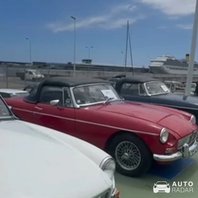MG MGB spotted in Lisbon, Portugal