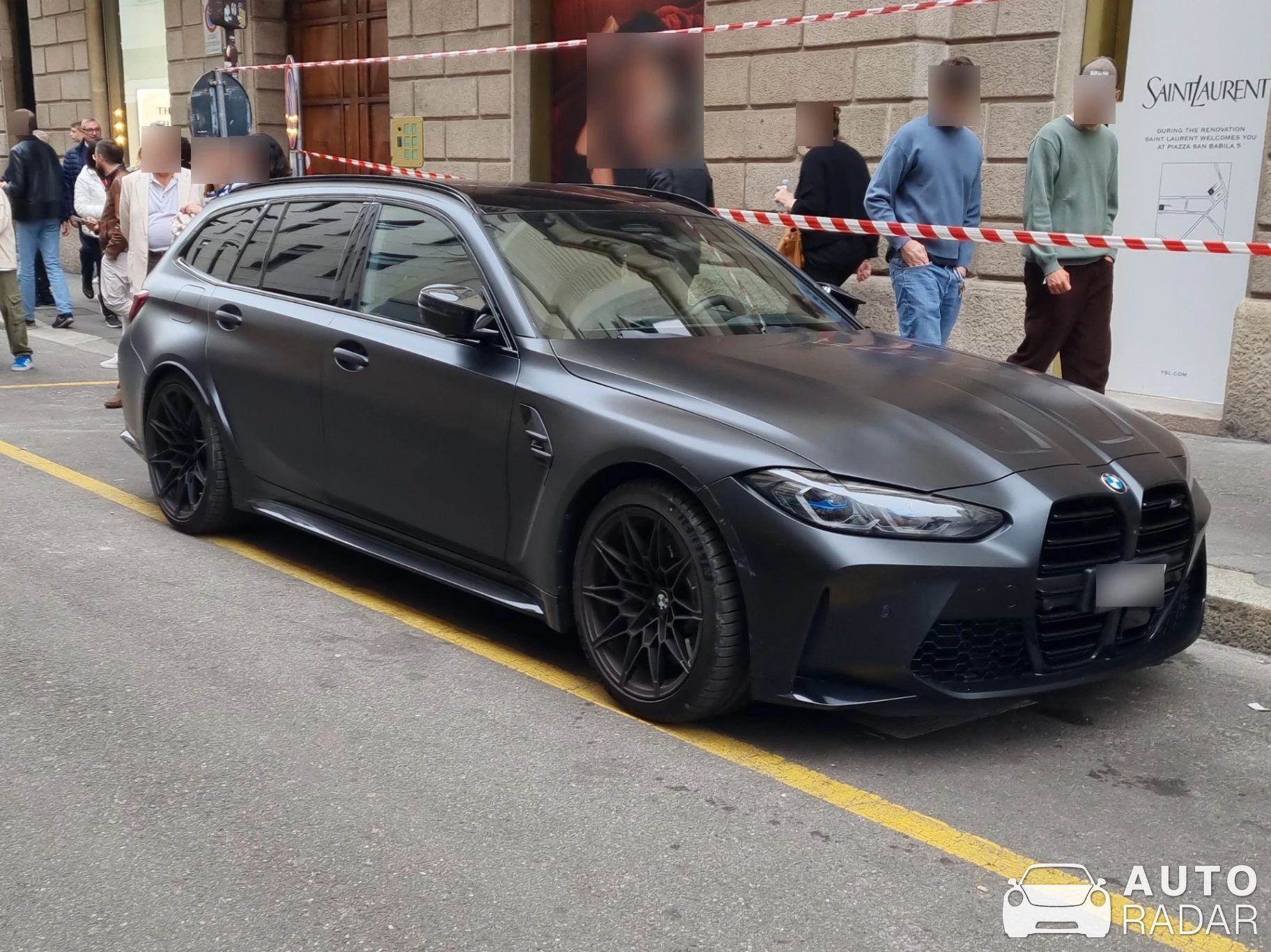 BMW M3 G81 Touring Competition spotted in Milano, Italia