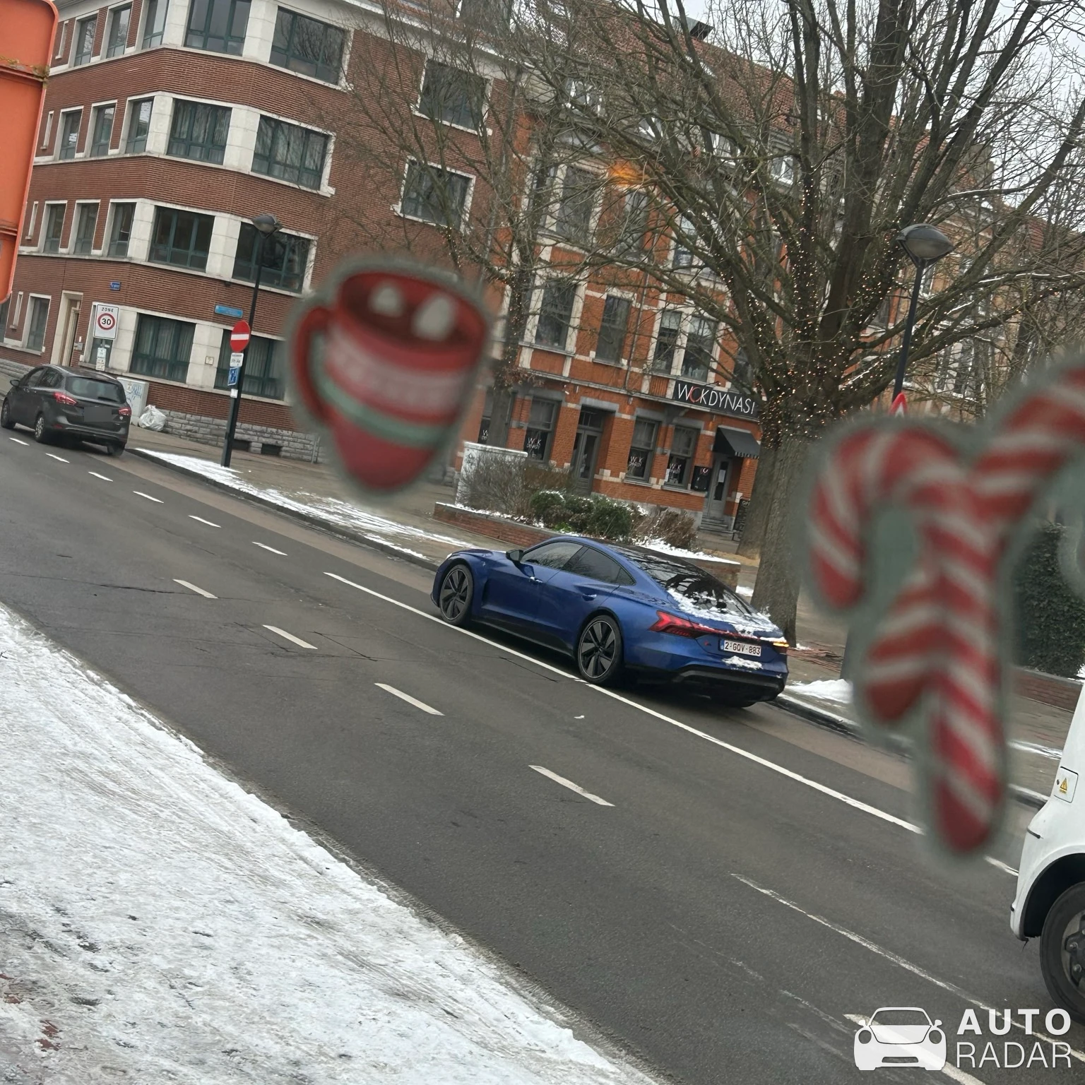 Audi RS E-Tron GT spotted in Leuven, Belgium
