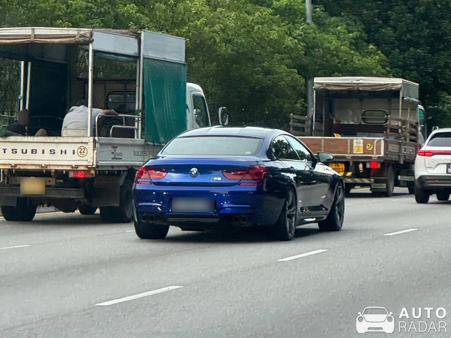BMW M6 F06 Gran Coupé spotted in Singapore