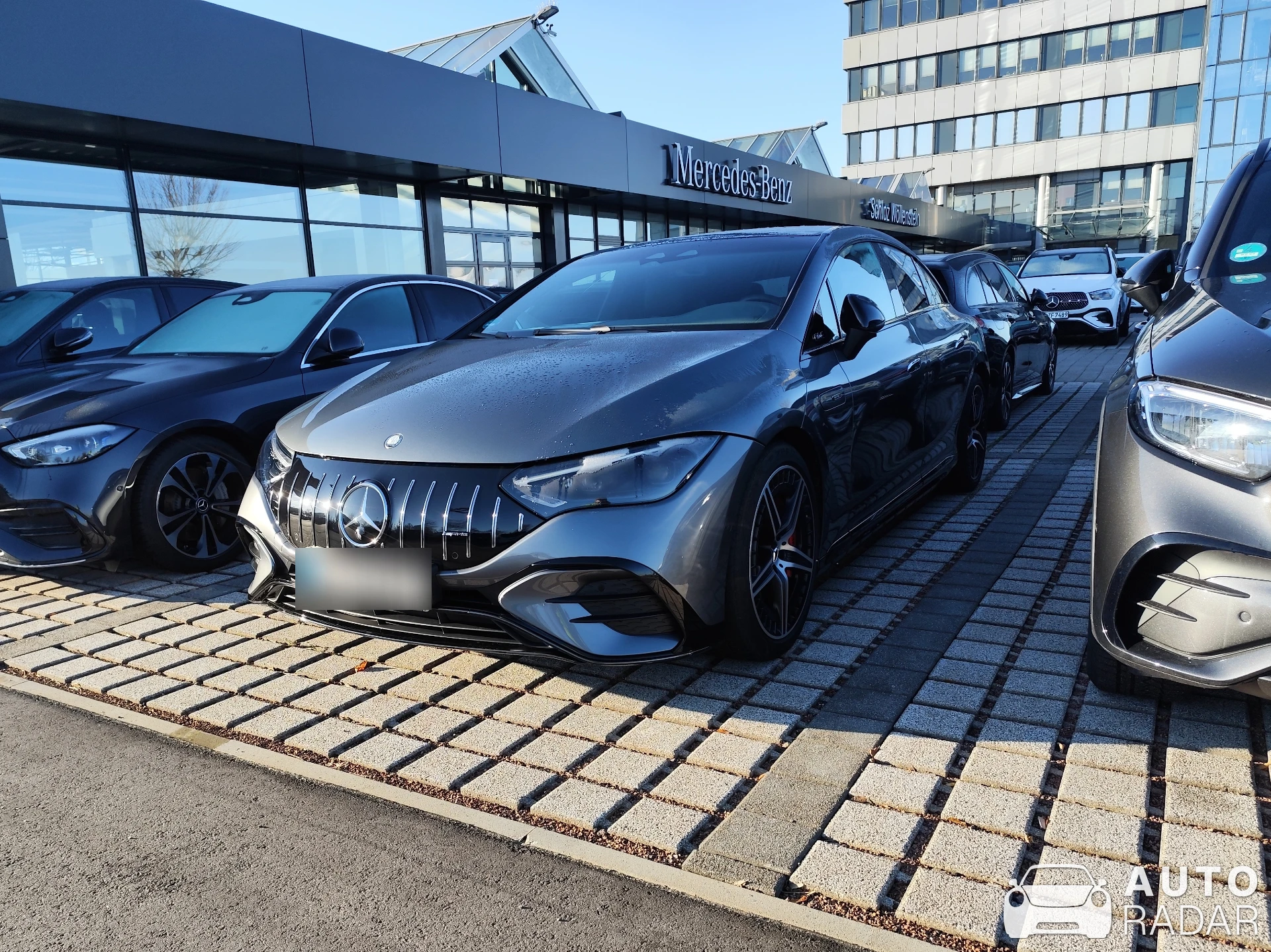 Mercedes-AMG EQE 53 spotted in Chemnitz