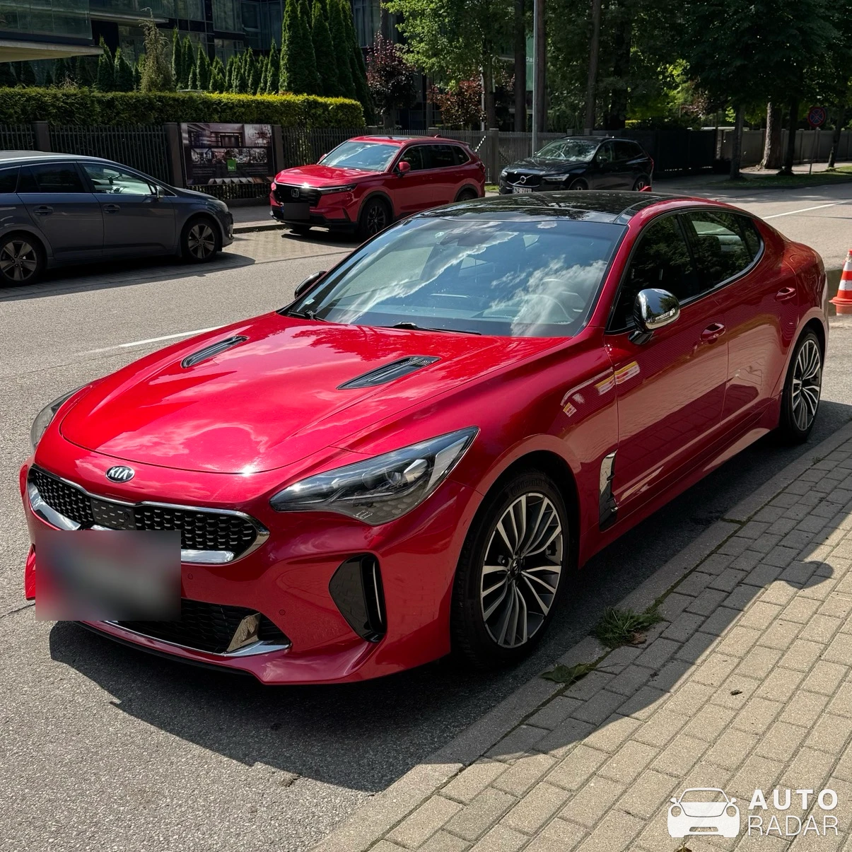 Kia Stinger GT spotted in Jūrmala