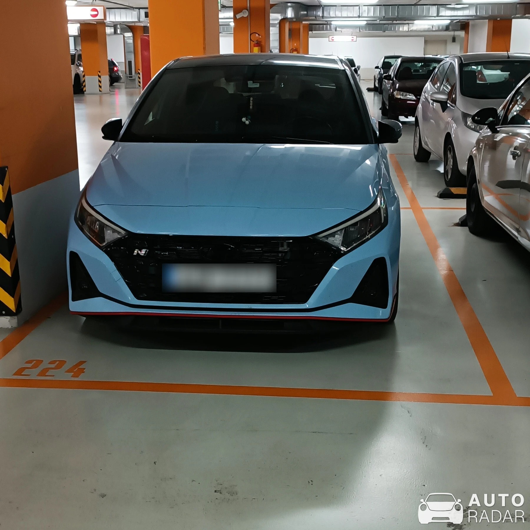 Hyundai i20 N spotted in Agios Dimitrios, Greece