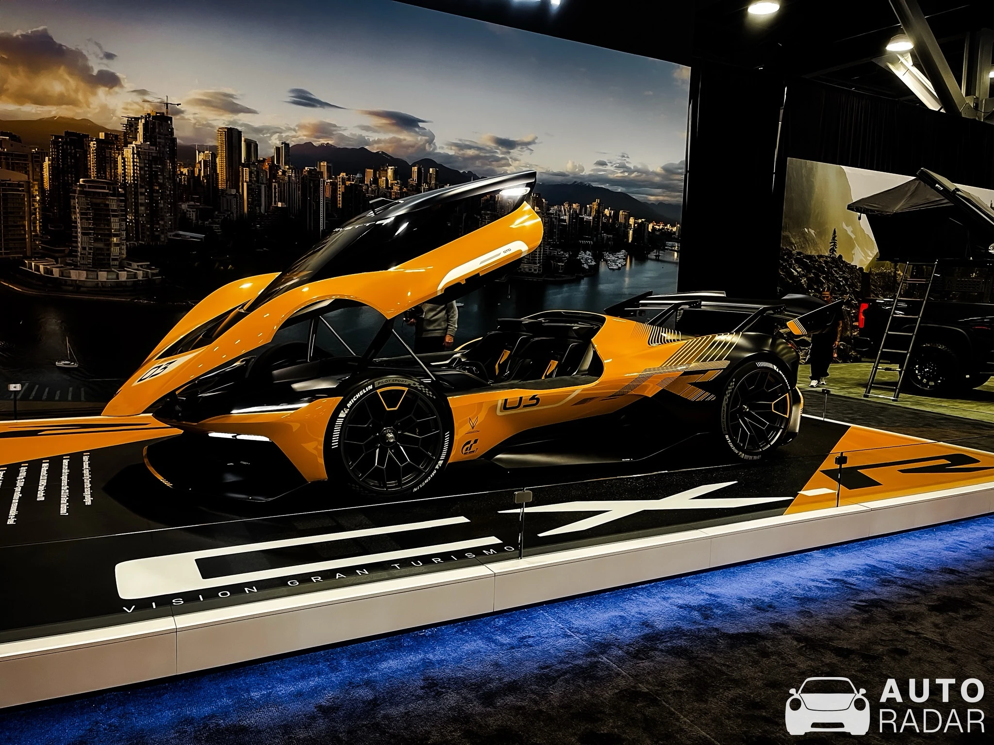 Chevrolet Corvette CX.R Vision Gran Turismo spotted in Vancouver
