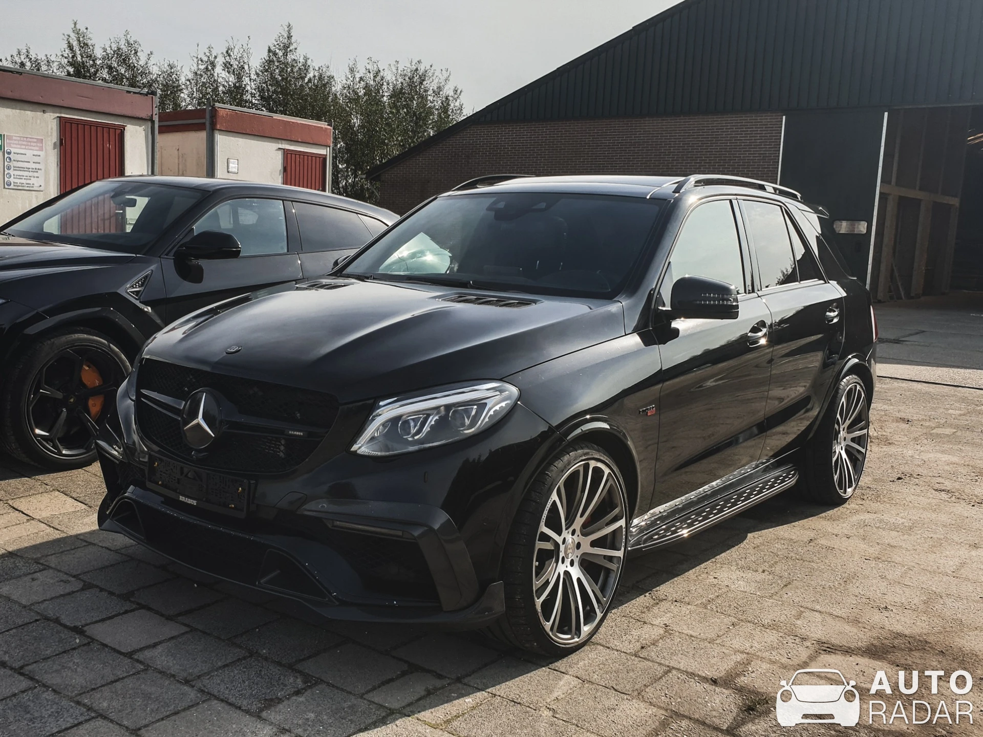 Mercedes-Benz ML 63 AMG W166 Brabus spotted in Lopik, Netherlands