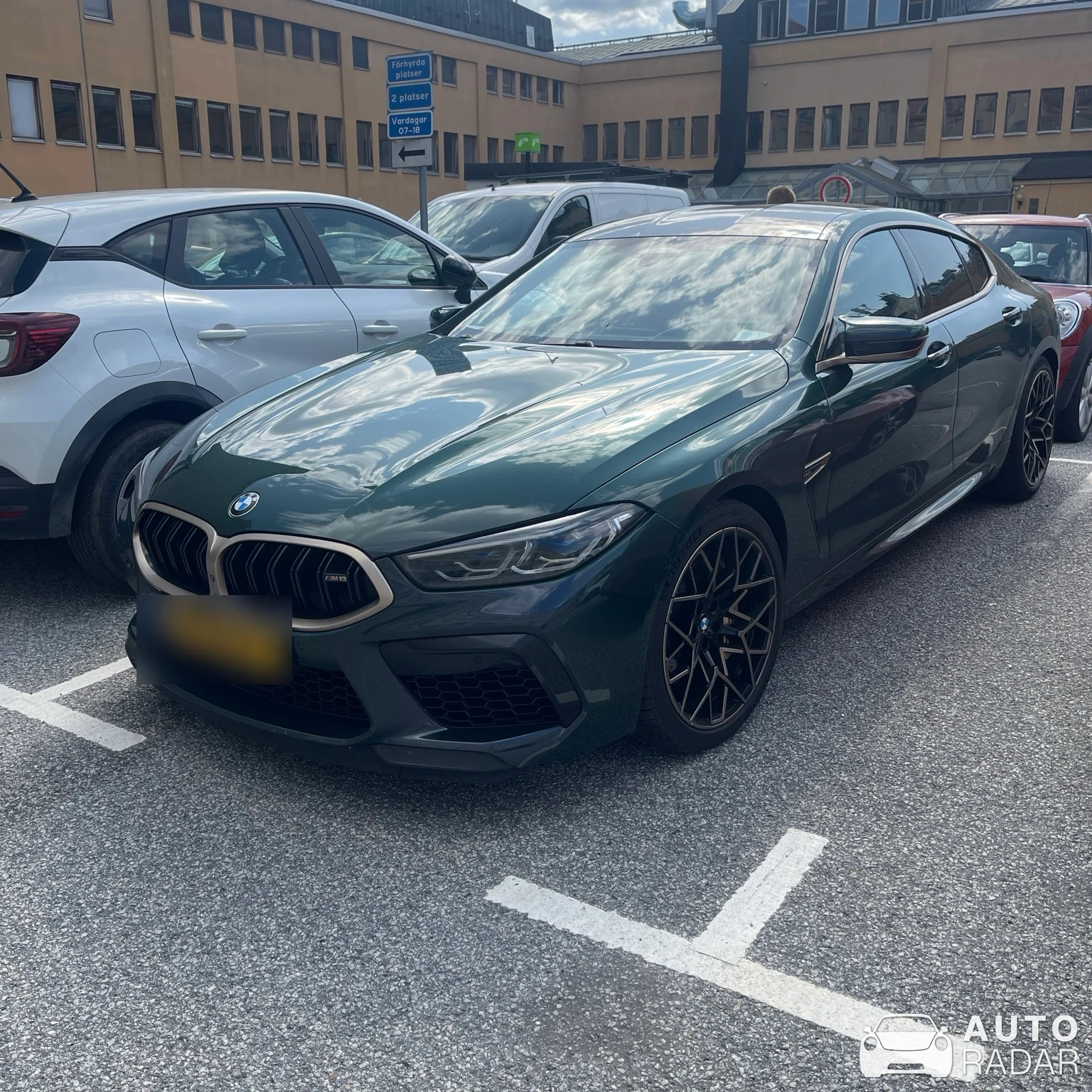 BMW M8 F93 Gran Coupé Competition First Edition spotted