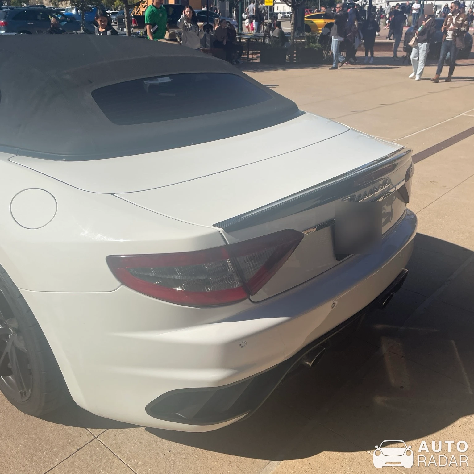 Maserati GranCabrio MC spotted in Grapevine