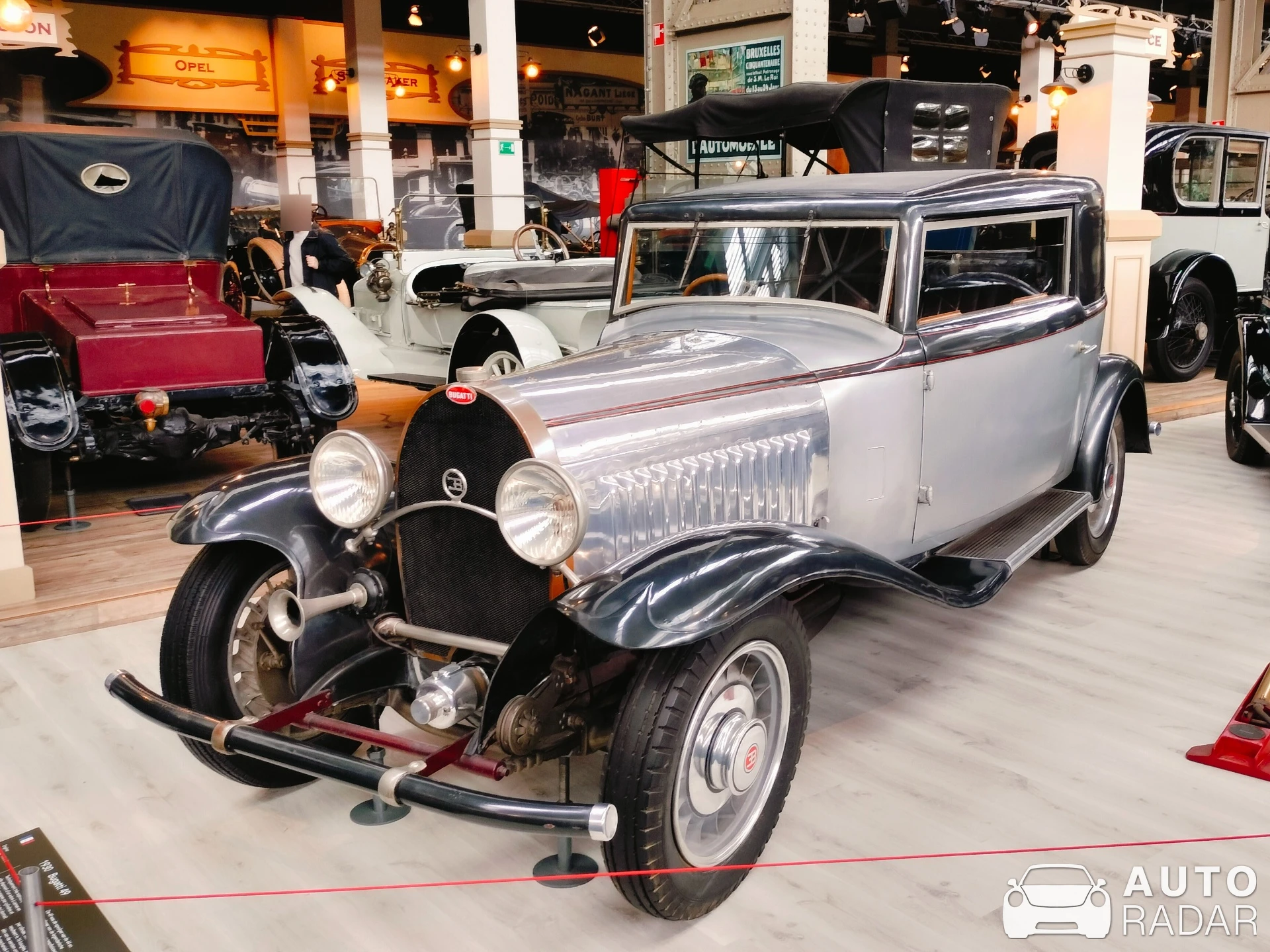 Bugatti Type 49 spotted in Brussels