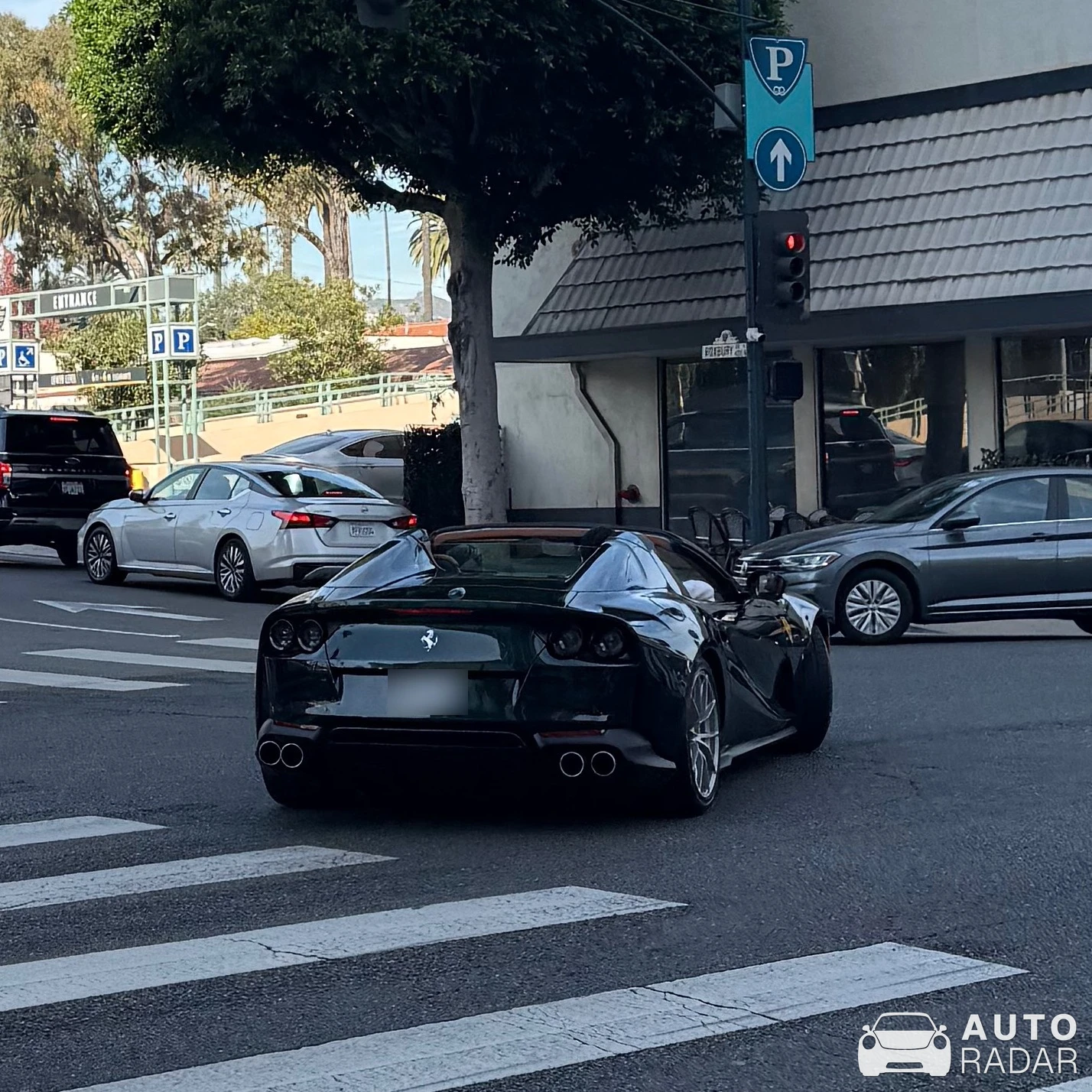 Ferrari 812 GTS spotted in Beverly Hills, United States
