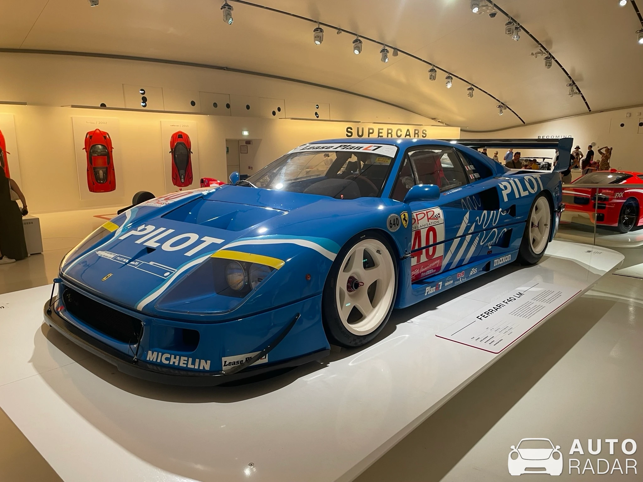 Ferrari F40 LM spotted in Modena