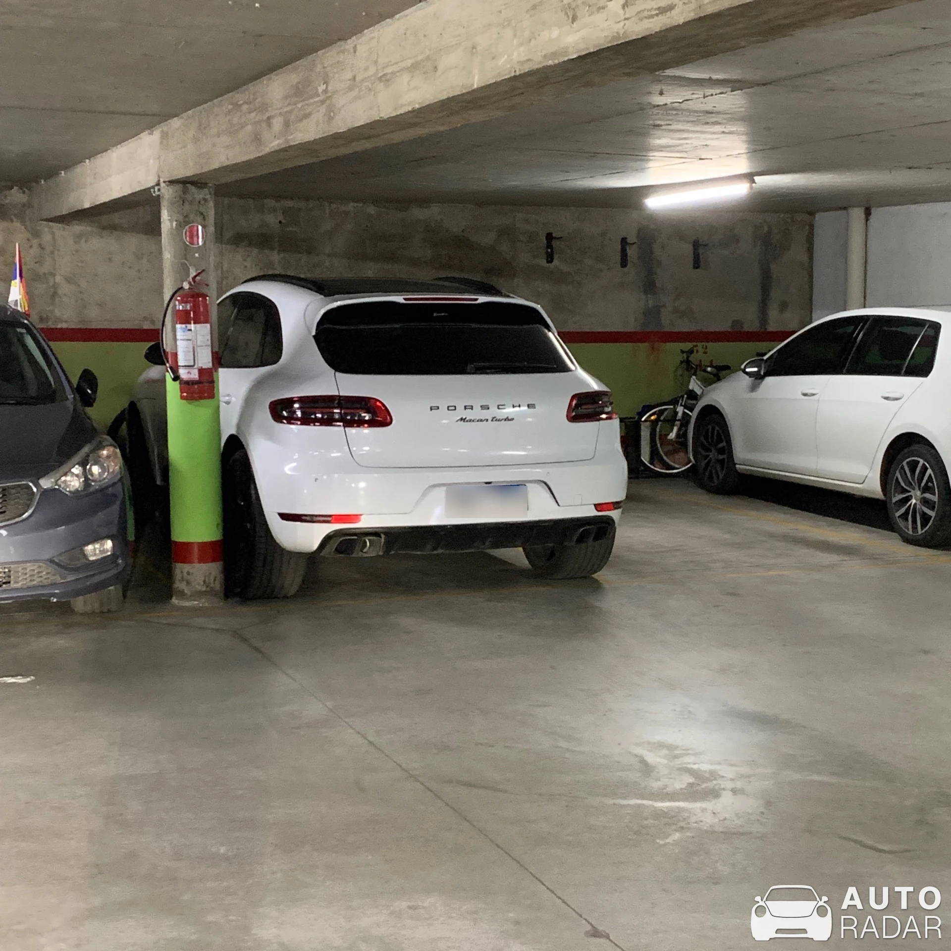 Porsche Macan Turbo spotted in Montevideo, Uruguay