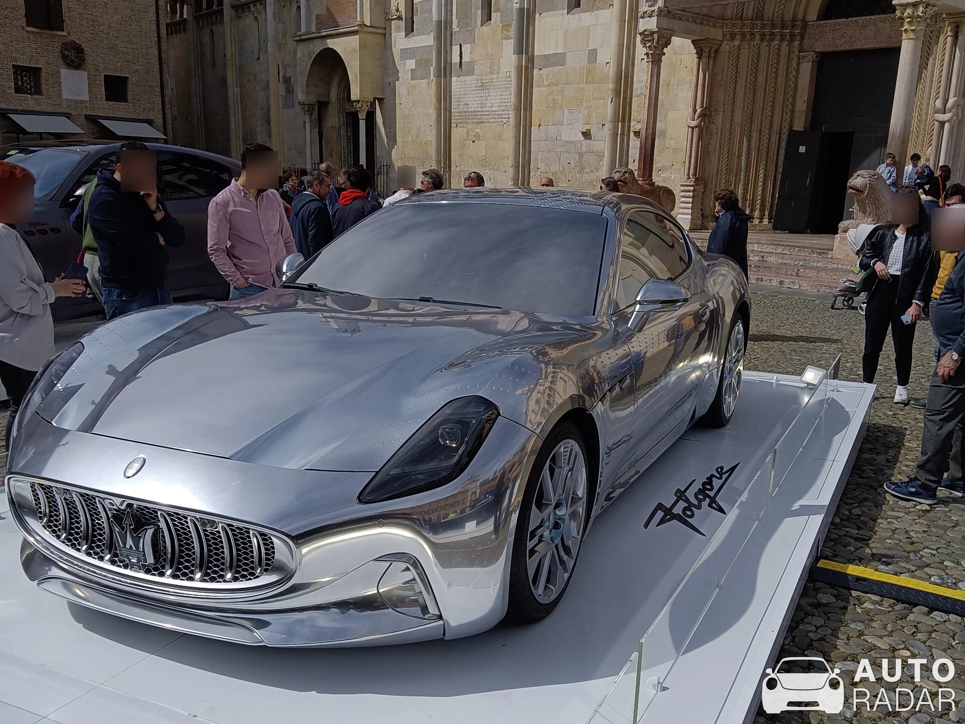 Maserati GranTurismo Folgore 2023 spotted in Modena