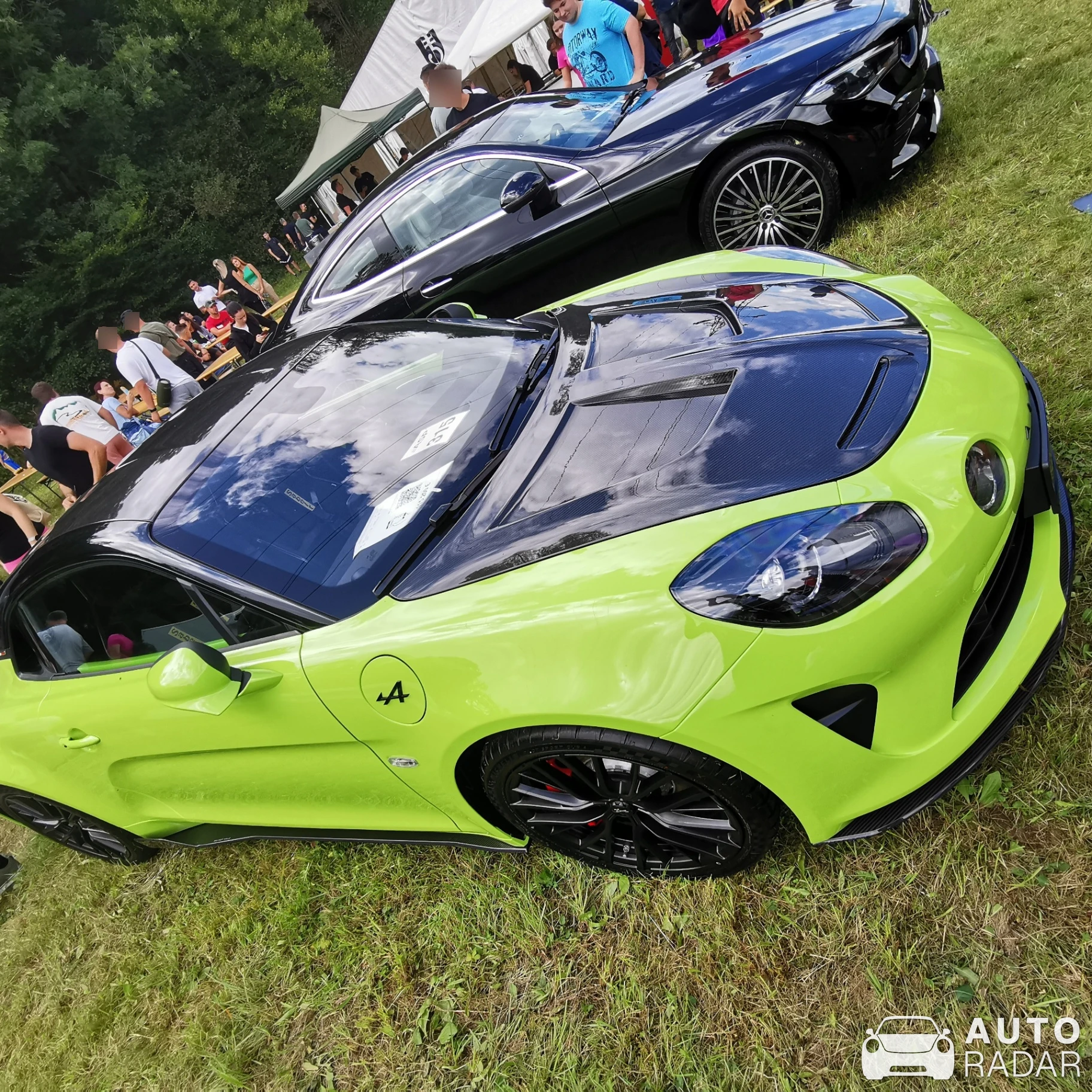 Alpine A110 2022 spotted in Hrušica