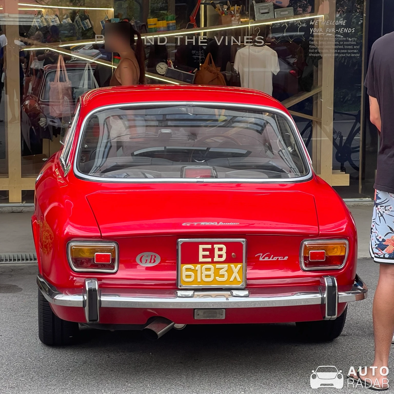 Alfa Romeo GT 1600 Junior spotted in Singapore, Singapore