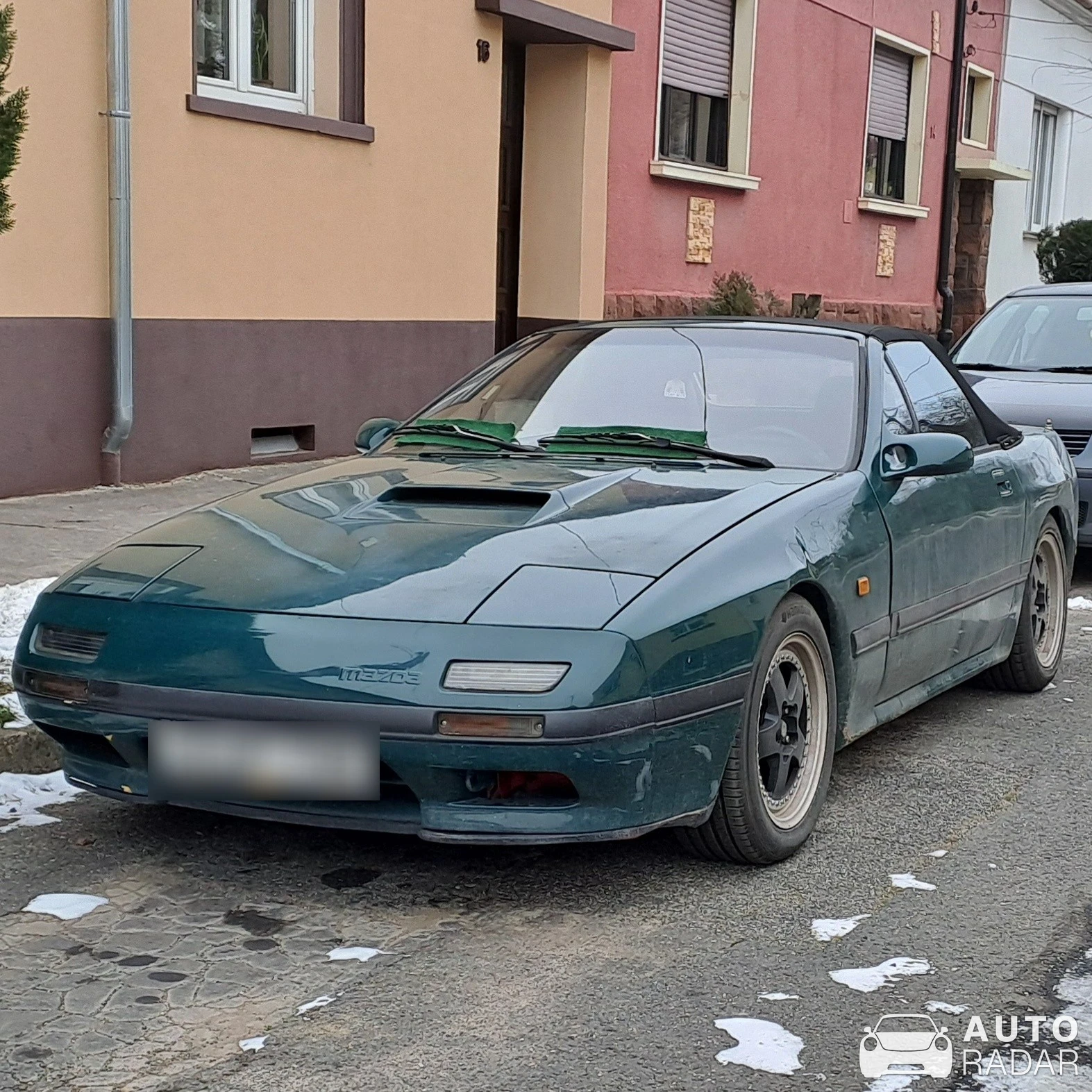 Mazda RX-7 FC3S Convertible spotted in Szombathely, Hungary