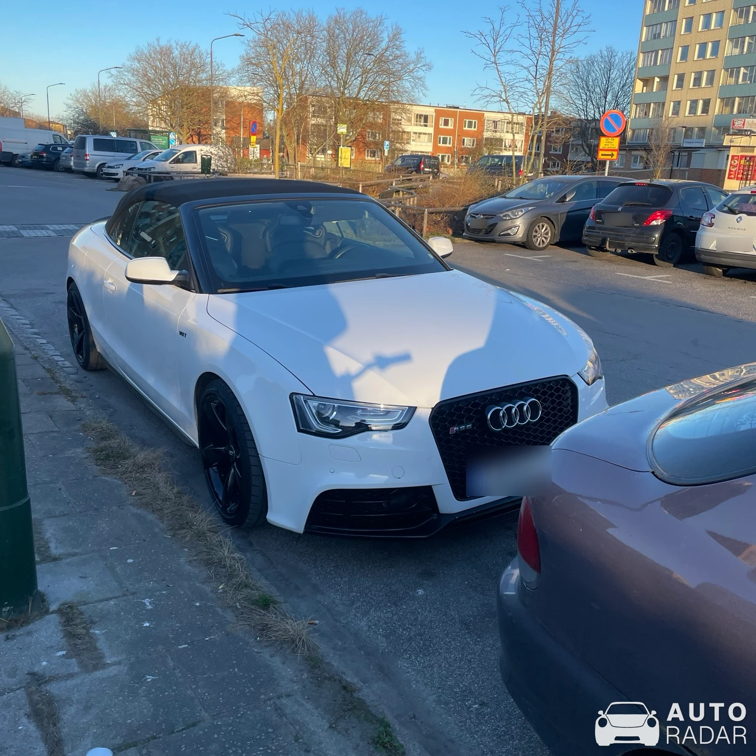 Audi RS5 Cabriolet B8 spotted in Fosie, Sweden