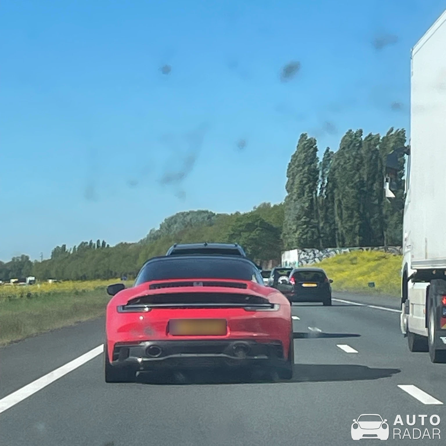 Porsche 911 992 Targa 4 GTS spotted in Almere