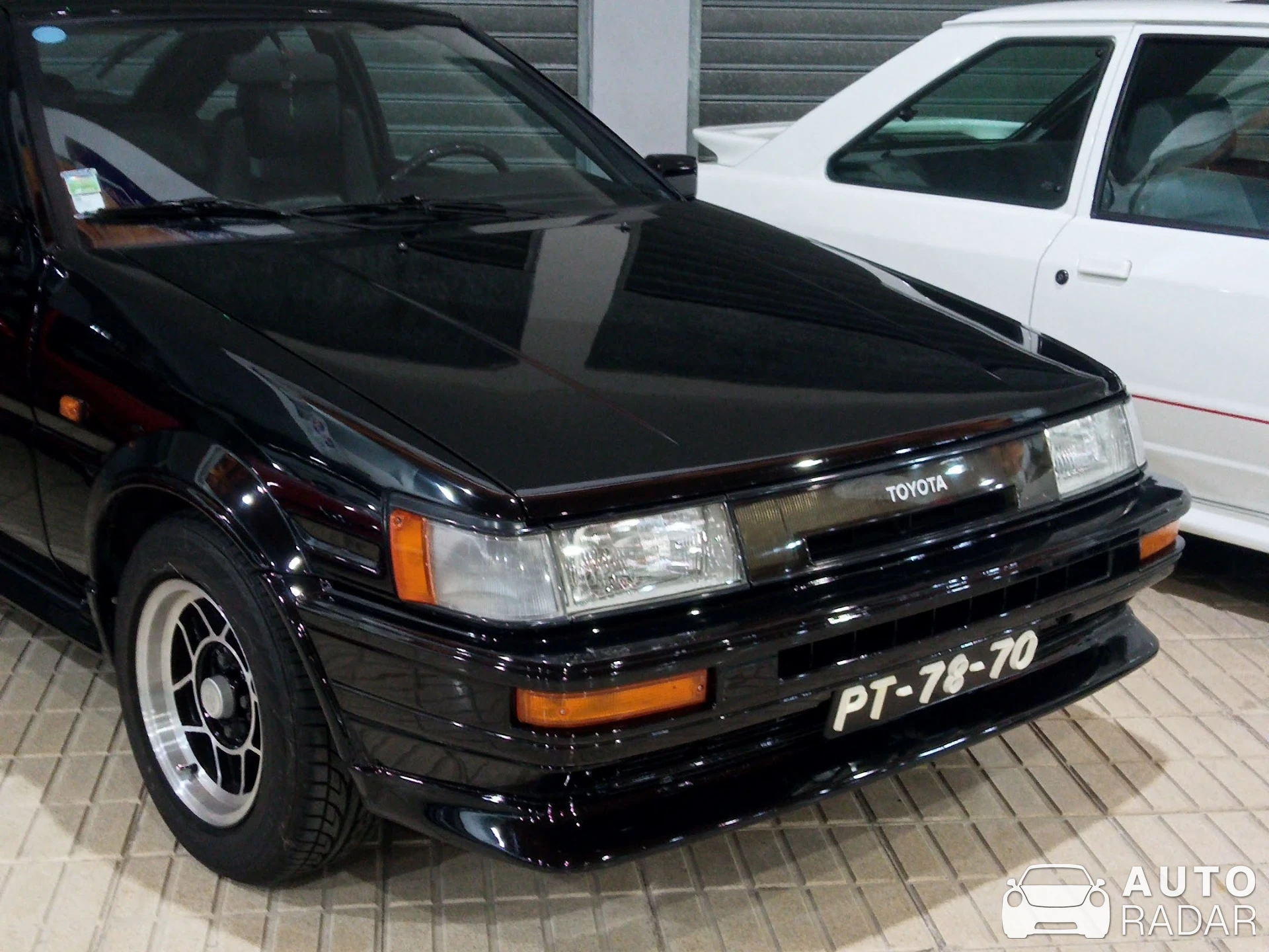 Toyota Corolla AE86 spotted in Lousã, Portugal