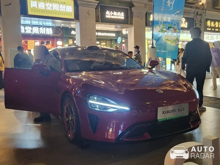Xiaomi SU7 Max spotted in Xiamen Shi