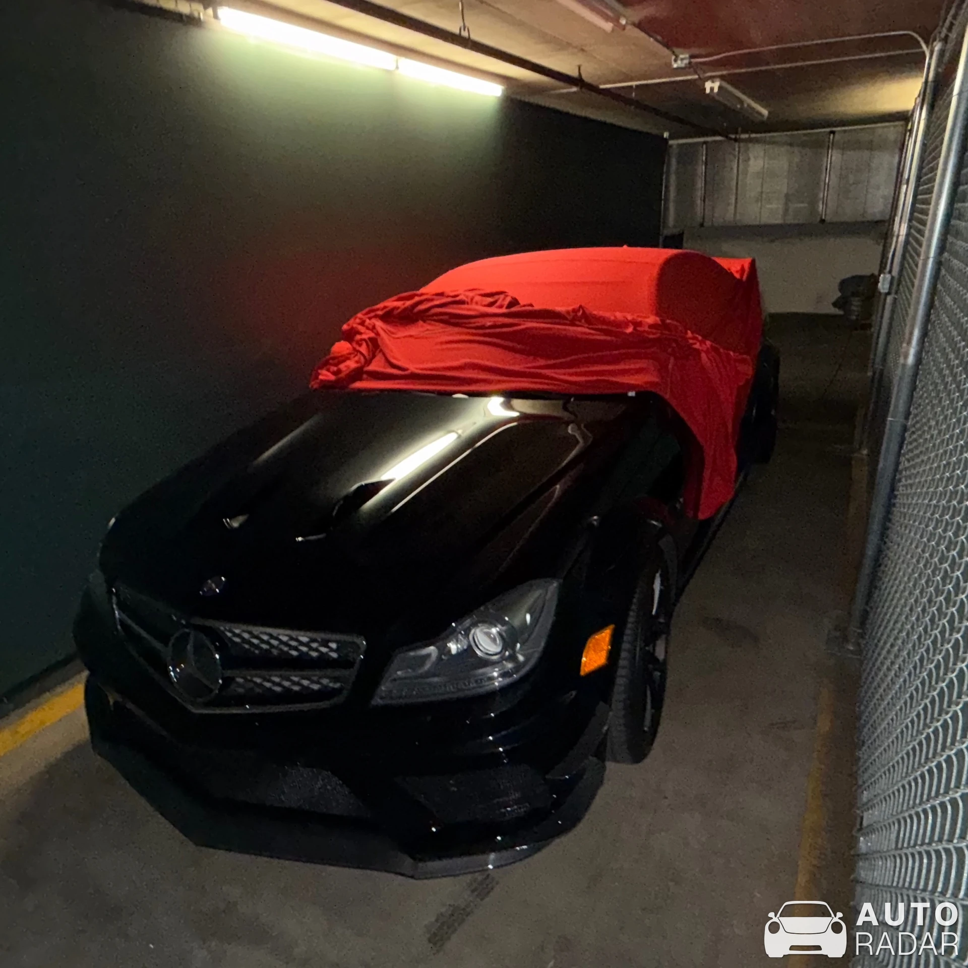 Mercedes-AMG C 63 Black Series W204 spotted in Beverly Hills, United States