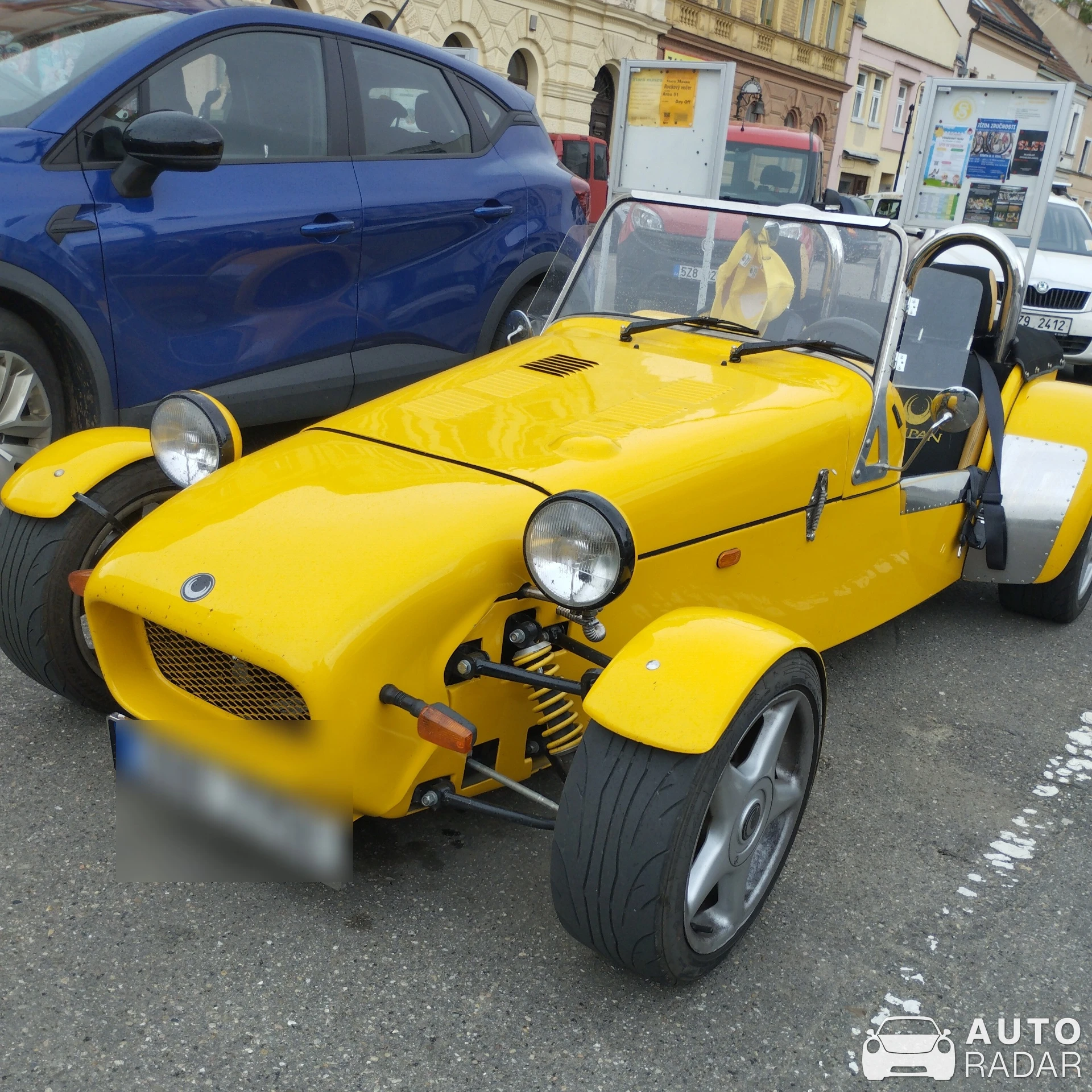 Caterham Super Seven spotted in Kroměříž, Czechia