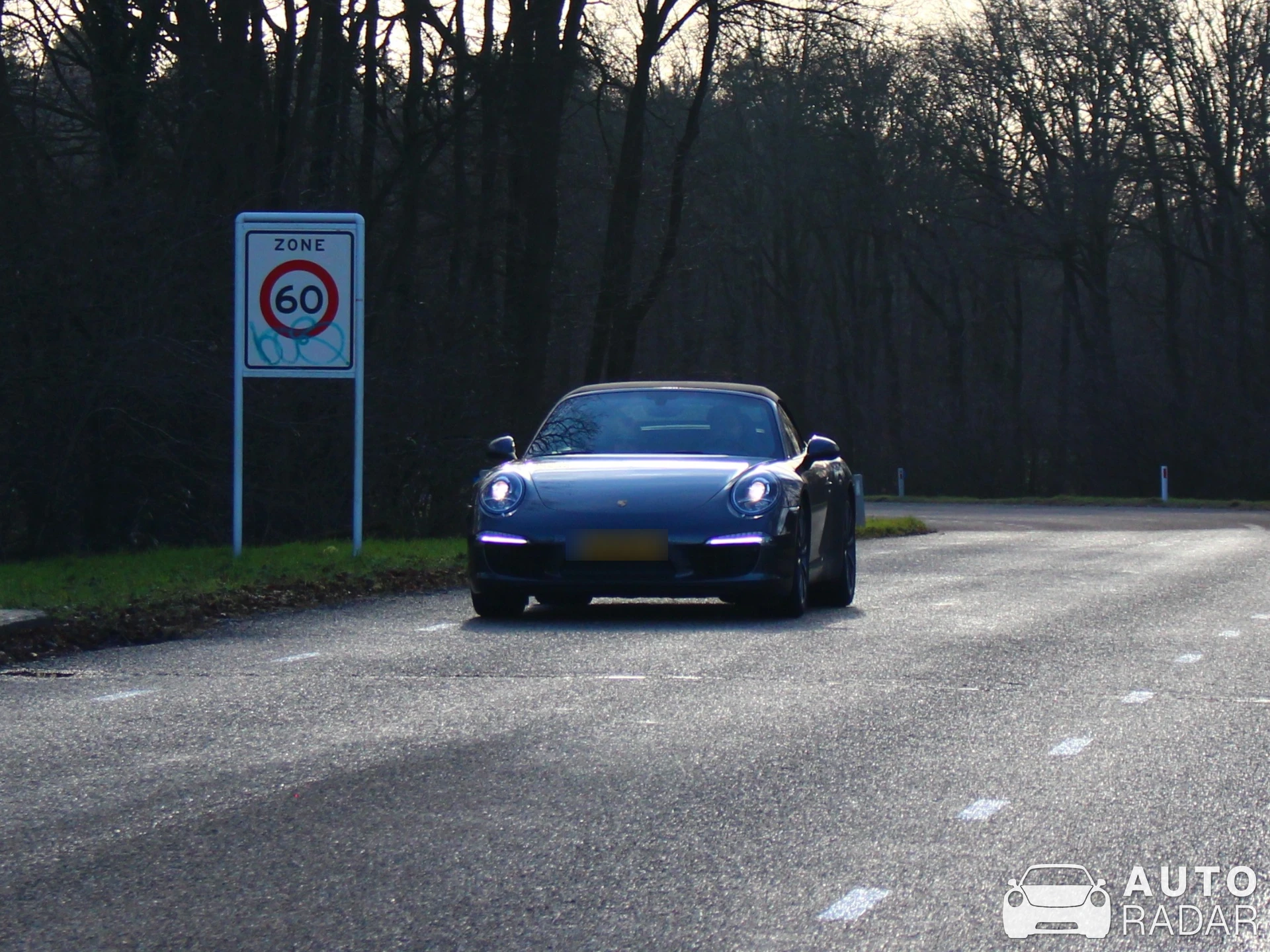 Porsche 991 Carrera 4S Cabriolet MkI spotted in Enschede