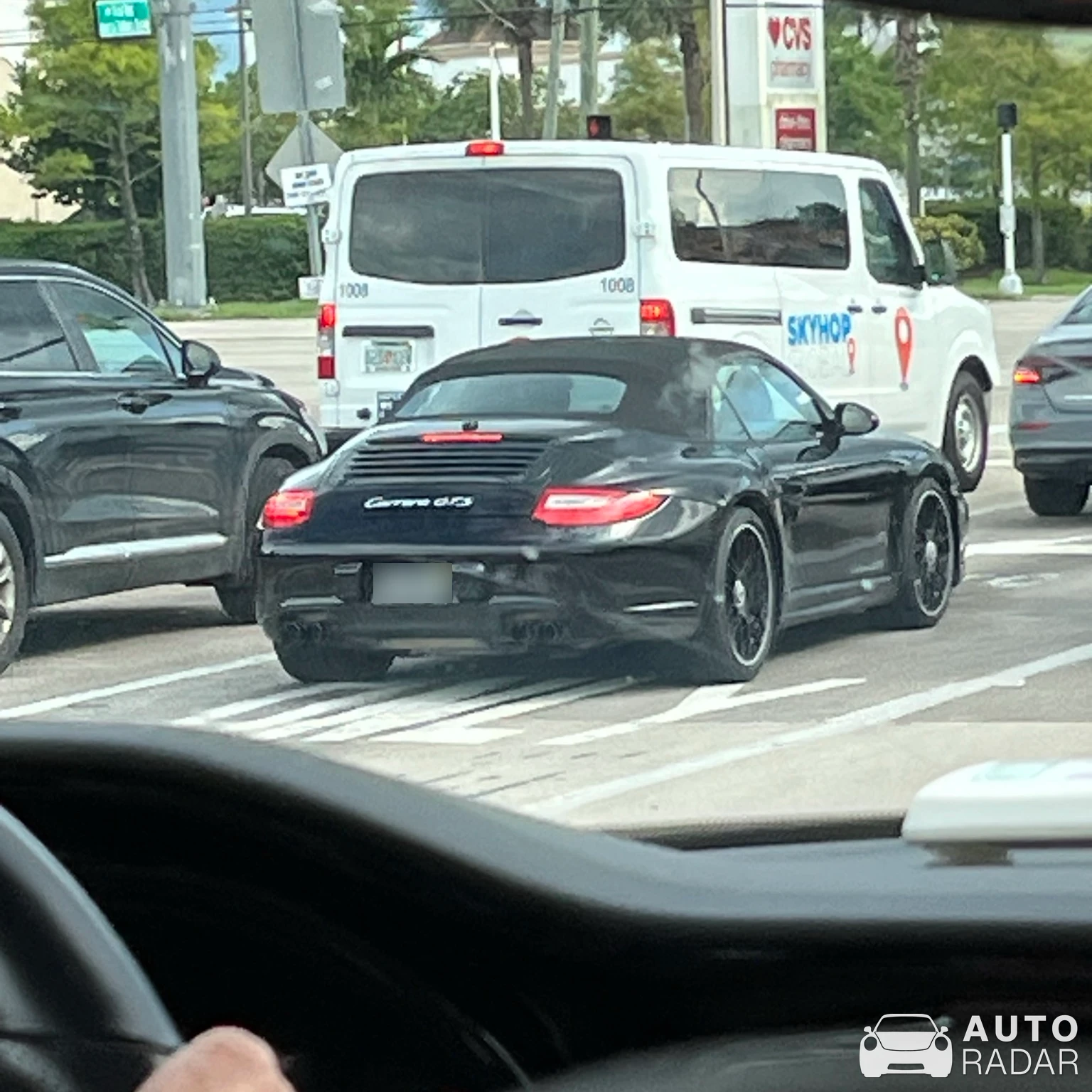Porsche 997 Carrera GTS Cabriolet spotted