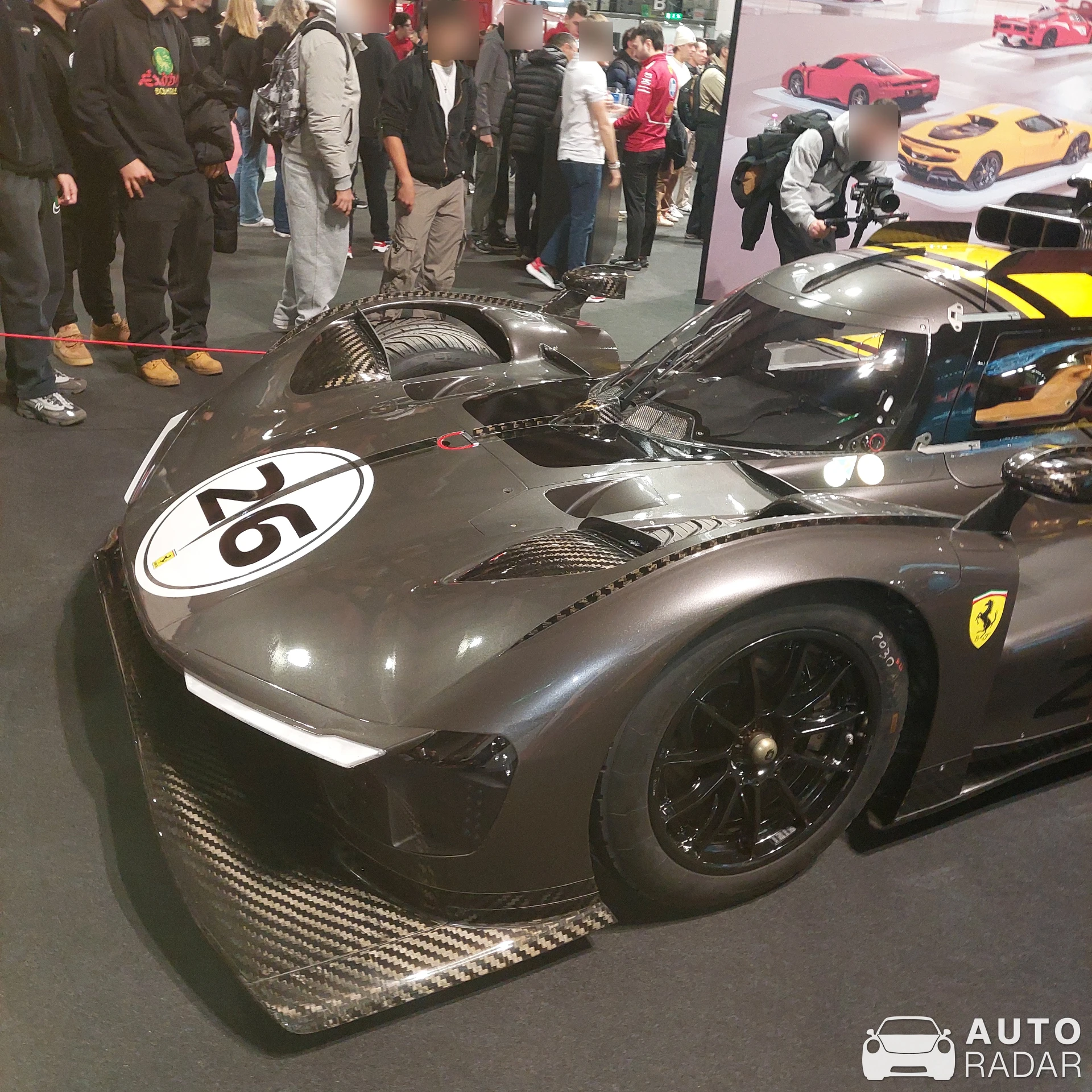 Ferrari 499P Modificata spotted in Pero