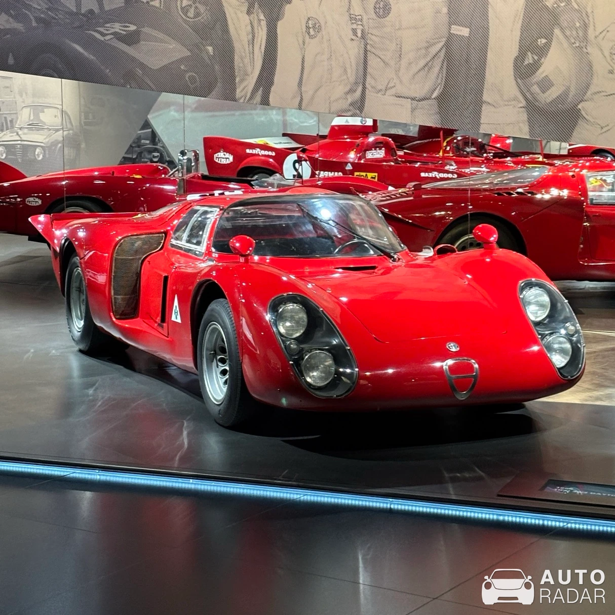 Alfa Romeo Tipo 33/2 Daytona spotted in Rho